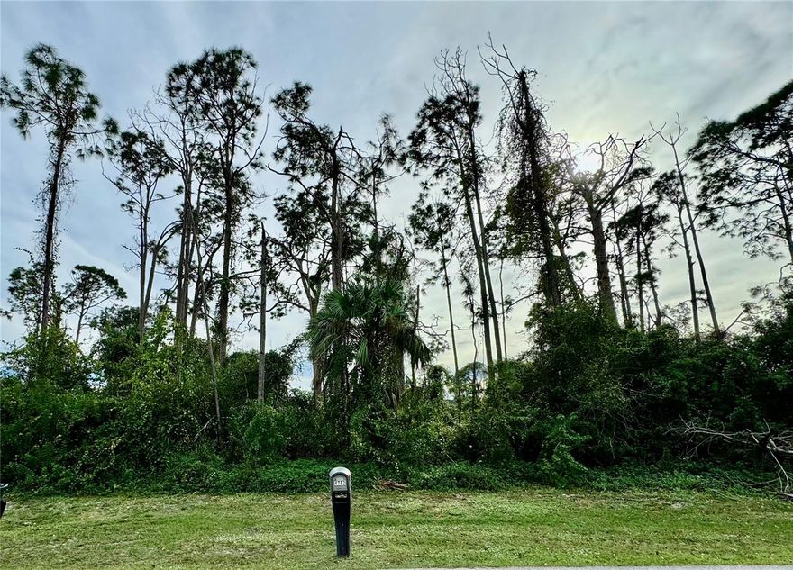 This 0.23-acre lot is absolutely perfect for building your dream home or keeping it as an investment. Enjoy tranquility and seclusion while still being close to all the amenities you need. With easy access to US41 and I75, as well as schools, grocery stores, retail shopping, and dining options, everything is conveniently nearby. If you're a sports fan, you'll love being close to Wellen Park and the Atlanta Braves Spring Training facility. And for those who love the beach and outdoor activities, the beautiful Gulf beaches, boating opportunities, and world-class fishing spots are just a short drive away. Additionally, Warm Mineral Springs, known for its rejuvenating waters, is only minutes from your doorstep. The area is currently experiencing a surge in new constructions, making it an ideal time to own a piece of paradise. Don't miss out on this amazing opportunity! Make your offer now before it's gone. No HOA, no CDD, not in ScrubJay as of December 2023 (please reconfirm with county during due diligence).