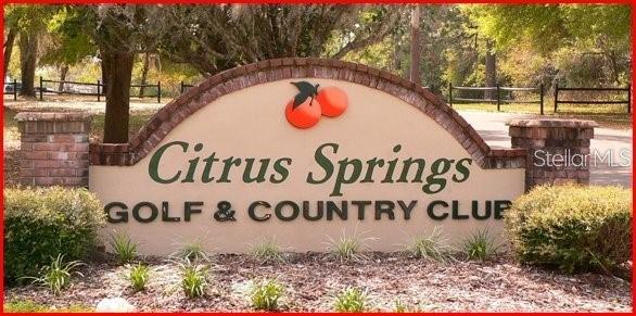 CITRUS SPRINGS - Residential