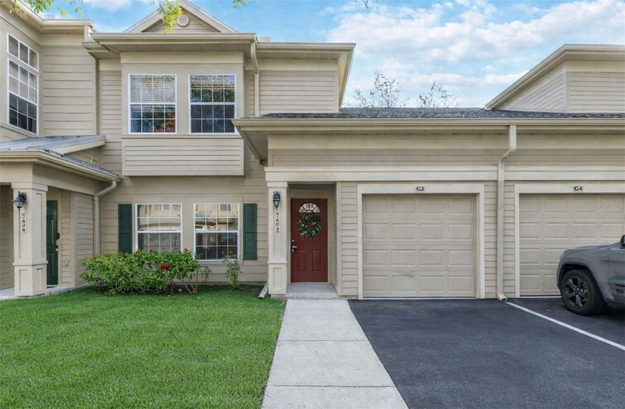 Welcome to this delightful two-story townhouse in University Park — a coastal-inspired, maintenance-free retreat in a gated community. Bright and airy, the 1,168 sq. ft. floorplan offers 2 generously sized bedrooms, 2.5 baths, and thoughtful storage including an under-stair closet, linen closet and in-unit laundry. The main level features an open living/dining area, convenient half bath and a private screened patio ideal for morning coffee or evening relaxation. Upstairs are two primary suites with walk-in closets and en-suite baths for true comfort and privacy. 

Additionally, this unit provides an attached one-car garage, extra parking spaces, coastal-style construction, community-wide new roofs and LOW HOA fees — exceptional value in today’s market. Residents enjoy a clubhouse, sparkling heated pool, fitness center and scenic walking trails for an active, carefree lifestyle.

Unbeatable location — minutes to UTC Mall, Whole Foods, Benderson Park, I-75 and easy access to Sarasota-Bradenton International Airport. Enjoy nearby golf, tennis and pickleball facilities, plus quick trips to award-winning beaches including Siesta Key, #1 in the USA and #4 in the world, Lido Key, Longboat Key and Anna Maria Island. Ideal for first-time buyers, seasonal residents or anyone seeking a stress-free Florida lifestyle.

Shopping abounds with Detweilers, Fresh Market, Whole Foods, Trader Joes, Publix within a 1 mile radius....every store and restaurant you can imagien is a short walk, bikeride or drive from the gates of your Florida Paradise!