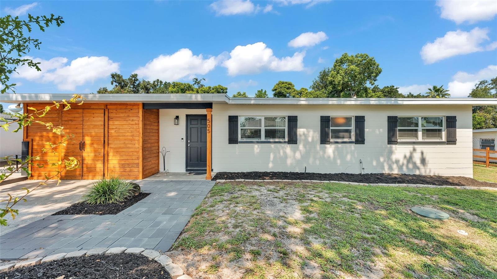 Modern Comfort Meets Stylish Living! Step into this beautifully updated 4-bedroom, 2-bath home featuring a spacious and thoughtfully designed layout perfect for both everyday living and entertaining. This property has been meticulously maintained and upgraded with a brand-new roof to go on, new septic system, and fresh exterior paint for peace of mind and curb appeal. Inside, you'll find this beautiful home flows throughout with warmth and sophistication. The updated kitchen offers a clean, modern feel with fresh finishes that will inspire your inner chef. A standout feature of the home is the bonus space, tastefully treated and stained with natural cedar—ideal for a home office, gym, or creative retreat. Situated on a fully fenced property, this home offers privacy and security, making it perfect for pets, play, or entertaining. With its contemporary touches and move-in-ready condition, this home truly has it all. Don’t miss your chance to own this modern gem—schedule your showing today!