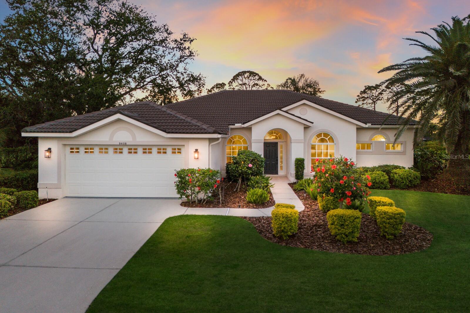 Remodeled Perfection on the Golf Course – A Stoneybrook Gem!
If you’ve been searching for a completely remodeled home on the golf course in Stoneybrook, your wait is over! Tucked away on a quiet cul-de-sac, this tropical oasis is surrounded by lush, mature landscaping, offering both privacy and charm.
Step through the front door and be captivated by the refined craftsmanship—custom crown-trimmed windows and sophisticated high baseboards create a polished, designer look throughout. The brand-new neutral flooring mimics the warmth of real wood while providing the durability and water resistance of porcelain—beauty and practicality combined!
The state-of-the-art kitchen is a chef’s dream, featuring top-of-the-line KitchenAid appliances, including an induction oven with sliding racks and air fry capabilities, plus a matching air-fry microwave. The sleek, handle-free refrigerator includes a built-in pitcher water feature. Soft-close cabinetry extends to the ceiling in both the kitchen and laundry room, offering abundant storage. A Rev-a-Shelf pullout spice rack, tiered cutlery drawer, and leathered granite counters with unique variations add both functionality and custom flair.
The spacious great room flows seamlessly into the kitchen and dining room, with three pocket sliding glass doors that open to the lanai—perfect for entertaining and embracing the indoor/outdoor lifestyle.
The screened-in lanai is spacious and inviting—a perfect spot to catch some sun, watch the golfers, or take in a sunset. The owners have completed a professional survey and have pool and cage plans ready—just waiting for you to make them a reality!
The primary bathroom exudes spa-like luxury with modern tilework, premium faucets, and stylish lighting. Marble tile accents in the arched window and windowsill add a special touch. The guest bath stands out with rich dark teal tile, a teal wood vanity with a marble top—distinctive and unforgettable.
Architectural upgrades include 96” solid core doors, craftsman-style moldings on all doorways and the breakfast bar, and premium custom closet systems installed with a transferable warranty. New high-end lighting and ceiling fans, plus fresh interior paint, elevate the home’s modern aesthetic.
But the perks don’t stop with the house. Living here means you’ll enjoy an exclusive golf and country club membership at the renowned Stoneybrook Golf & Country Club. Whether you’re a seasoned golfer or just picking up the sport, the newly modernized golf course is a dream. Additional amenities include Har-Tru tennis courts, bocce, pickleball, a state-of-the-art fitness center, and scenic walking trails. After a day of activities, treat yourself to lunch or dinner at the club’s restaurant, where you can dine indoors or al fresco while soaking in the gorgeous surroundings. Best of all, the golf modernization assessment has been paid in full—a $852/year savings for the next 10 years compared to other homes.
And let’s not forget the unbeatable location! Just minutes from the Legacy Trail, the pristine beaches of Nokomis and Siesta Key, and a variety of shopping and dining options, Stoneybrook Golf & Country Club offers both convenience and resort-style living.
This home has it all—luxury, style, and golf course living at its finest. Don’t miss your chance to make it yours!
?? Call today to schedule a private showing!