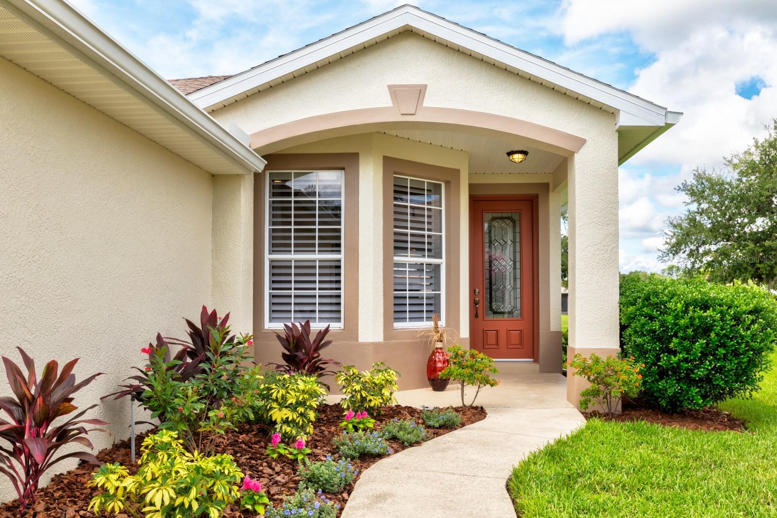 THE BALMORAL MODEL IS THE MOST POPULAR HOME FOR THOSE WANTING TO DOWNSIZE OR LOOKING FOR THAT PERFECT SIZE HOME TO SPEND THE WINTERS AND OFFERS ALL THE ROOM FOR FRIENDS AND FAMILY. UPDATED AND UPGRADED FROM A REMOLDED KITCHEN TO NEW LIFEPROOF FLOORING THROUGHT OUT WITH OUT ANY TRANSITIONS AND 5" BASE MOLDINGS. NEW EXTERIOR AND INTERIOR PAINT INCLUDING THE GARAGE AND ALL THE CEILINGS. WHEREVER YOU LOOK YOU FIND SOMETHING NEW. THE PRIMARY BATH HAS A WALK IN SHOWER WITH NEW LIGHTING. PRIMARY BEDROOM AND LIVINGROOM BOTH HAVE GREAT VIEWS OF THE WATER. WETHER IT'S COFFEE OR THE 5:00 BEVERAGE THERE IS NOTHING MORE RELAXING THAN A WATER VIEW. NEW GARAGE DOOR OPENER WITH A CAMERA, NEW WATER HEATER AND GUTTERS. THE COMMUNITY, LEGACY OF LEESBURG IS KNOWN FOR IT'S MILES OF WALKING TRAILS AND CONSERVATION AREA. FOR THE ACTIVE ADULT THERE IS PICKLEBALL, TENNIS, BOCCEE, SHUFFLEBOARD JUST TO NAME A FEW. THERE IS A RESORT SYLE POOL FOR THE ONES JUST WANTING TO COOL OFF AND TAKE A NAP UNDER THE FLORIDA SUN. THE AFFORDABLE HOA INCLUDES INTERNET, CABLE, GRASS CUTTING AND ON-SITE PARKING FOR YOUR RV OR BOAT. COME SEE WHY SO MANY CALL LEGACY HOME.