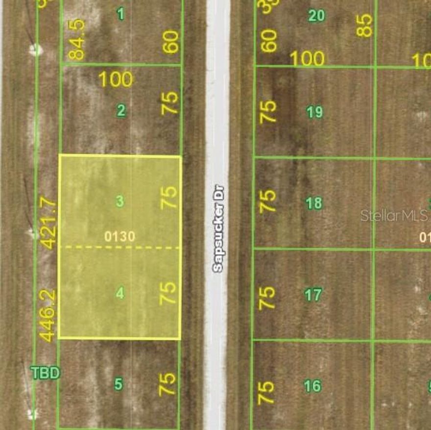 Great double building lot in the Rotonda Meadows subdivision.  This property is cleared and has central water and sewer available to the lot.  Power is in the area provided by FPL.  The area is within a fifteen minute drive to world class beaches, golfing and grocery stores.  The subdivision has deed restrictions in place with a minimum living area of 1,400 sqft with a two car garage.  The subdivision is mowed by the HOA four plus times per year to keep the area in pristine condition.  Great area to build your home or invest in the future.
