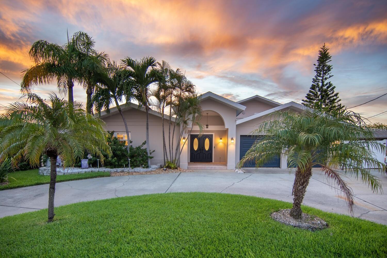CALL TODAY! $10,000/month for annual lease. SEASONAL RENTAL or annual lease : AVAILABLE. SHORT TERM (minimums apply) Inquire for seasonal rates and annual rates. $8,000 for summer months. $10,000 fall. $12,000 December-April. Welcome to your tropical island getaway! Located on the Island of Vina Del Mar in Historic Pass-A-Grille this beautifully updated home boasts 4 bedrooms, 4 bathrooms and over 3,000 sq feet of luxury waterfront living! Enjoy the resort feeling with a heated Pebbletech pool, built-in spa, patio, a 7,000 lb boat lift and a dock with a landing for fishing, kayaking and paddle boarding. Enter the house into the living room and you are greeted with picturesque waterfront views. The large family room is set up entertaining. 3 Bedrooms, 3 Bathrooms are located on the main level and on the second floor you will find a large master suite with expansive waterfront views, gorgeous en-suite bath, sitting room, walk-in closets and fabulous wrap-around balcony. Enjoy breathtaking sunsets and relax after a day at the beach. Only a short 3-block walk to the sands of famous Pass-a-Grille beach and a quick bike ride/ golf cart ride to 8th Ave to enjoy local dining and shopping. Vina Del Mar Park is right around the corner with Basketball & Tennis Courts, a brand-new playground and a dog park. Rental Rate does NOT include taxes, tenant responsible for short term taxes (6 month lease or less). Garage is currently being used for owner's personal property, golf cart and cars, which are not available to be used by tenants.