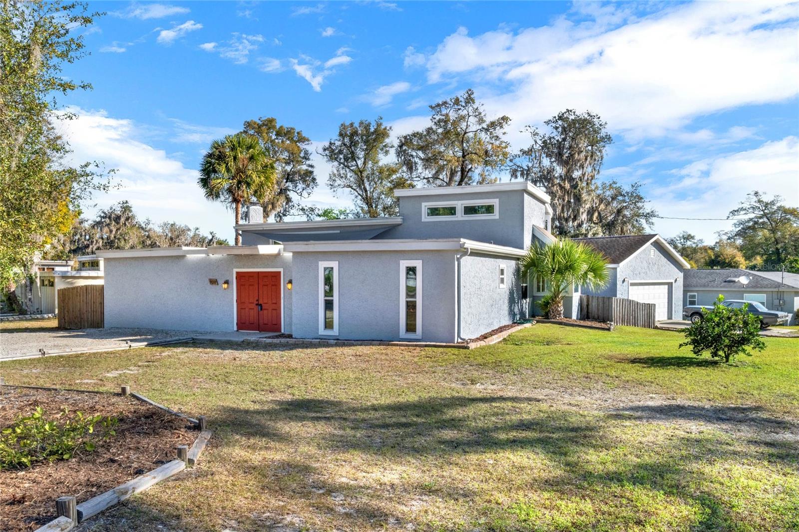 Escape to this charming retreat in Orange City, FL, boasting the rare advantage of no HOA fees! Step into your private oasis, where a tranquil courtyard beckons for morning coffees and evening stargazing. This 2-bedroom, 2-bathroom home offers versatility with an open, spacious layout and a flexible loft area- easily convertible into a 3rd bedroom, featuring its own private outdoor covered porch. Expand your outdoor living experience with an additional covered patio area, perfect for alfresco dining. Plus, enjoy the convenience of an oversized garage, ideal for storing all your motorized recreational vehicles and providing ample storage space. Power outage?!? No problem! This home comes equipped with a whole house generator.
Embark on a multitude of outdoor adventures just moments away, from serene encounters with manatees at Blue Springs to picturesque park settings for picnics and relaxation. Explore the vibrant community effortlessly, with Stetson University, Deland Downtown, craft breweries, local shops, and dining options within reach. Immerse yourself in the cultural scene with movie nights in the park and festive holiday events that unite the community.
Your new lifestyle awaits in this inviting home surrounded by endless possibilities for adventure and relaxation. Schedule your showing today and claim your slice of Florida paradise! Explore the video tour and interactive 3D floor plan, then schedule your in-person showing today!