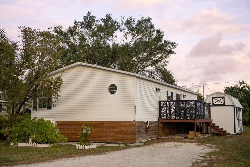 TURNKEY!!! FULLY FURNISHED!!! NO HOA!!! This beautiful home is located in Punta Gorda close to shops and restaurants! This home boasts with standout indoor-outdoor living! This open-concept layout features a massive butcher block kitchen island perfect for cooking, storage, and seating, seamlessly connecting the kitchen, living, and dining areas. Split floor plan offers privacy with the primary suite separate from guest bedrooms. All appliances included. Enjoy an exceptional backyard with garden space, fire pit, bar-height counter with sink, and multiple custom decks—featuring a pizza oven, outdoor lounge, wraparound dining areas, and ambient string lighting throughout. Home includes impact windows and doors, plus a large outdoor storage shed. Move-in ready and built for entertaining.