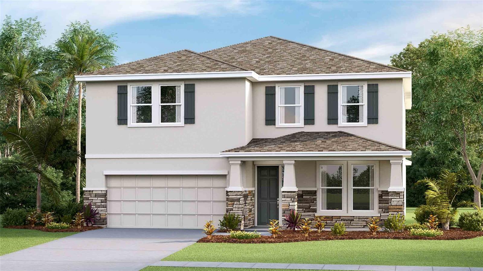 The builder is offering buyers closing cost incentives with use of preferred lender and title company. Located off of SR-56, Woodcreek offers new homes in Wesley Chapel with a prime location that you won’t want to pass up. At the center of this growing city, you’ll be just 15-minutes from I-75 and Tampa Premium Outlets, Main Event Entertainment, and just 5-minutes from Wiregrass Mall and its several dining establishments such as Grill Smith, Red Robin, Noble Crust, and countless other options. Several hospitals serve the area such as St. Joseph and Advent Health, which is just minutes from the community. Pasco County Schools are within 10 minutes of Woodcreek, as is the soon-to-be Wesley Chapel Sports Complex. Popular grocery stores like Target and Publix are all right down the road as well.
Woodcreek features our D.R. Horton express and preferred series that include Luxury Vinyl in the main living and dining area, a stainless-steel appliance package, Quartz countertops, all concrete block construction on the 1st and 2nd stories, and D.R. Horton’s Smart Home system.
Other inventory options may be available in this community. Please reach out for list of availability.
Pictures, photographs, colors, features, and sizes are for illustration purposes only and will vary from the homes as built. Home and community information, including pricing, included features, terms, availability, and amenities, are subject to change and prior sale at any time without notice or obligation. Materials may vary based on availability. D.R. Horton Reserves all Rights.