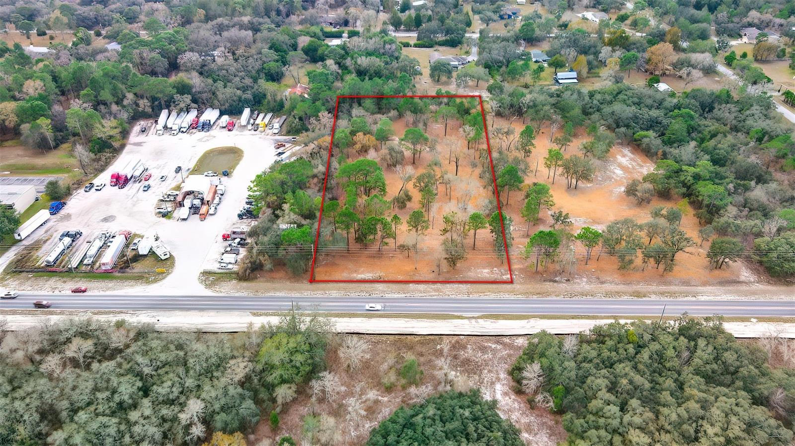 Commercial parcel located in fast developing area between Pasco and Hernando Counties with easy accessibility to both counties. Zoned C2 with many possibilities. Main thoroughfare road connects US 19 and Suncoast Parkway for easy access to Tampa Bay area and going north to Citrus County. This is a 3.34 acre site, adjacent property is also available (3.36 acres, C2). Combined total just under 7 acres.