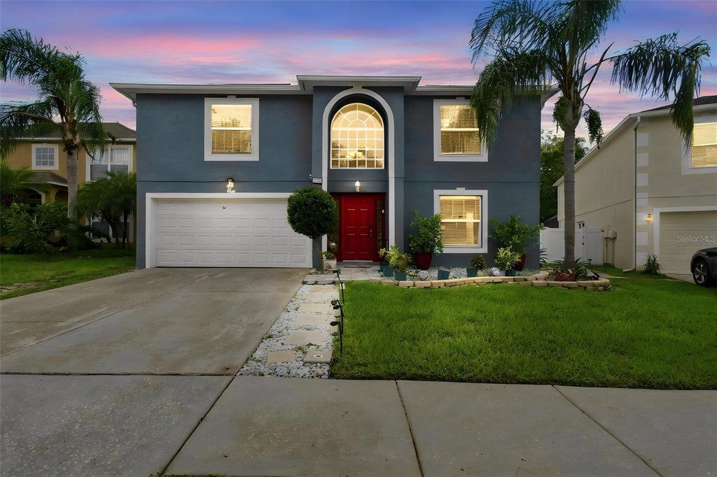 Photo of 12954 Tribute Drive, Riverview, FL 33578 (MLS # TB8547602)