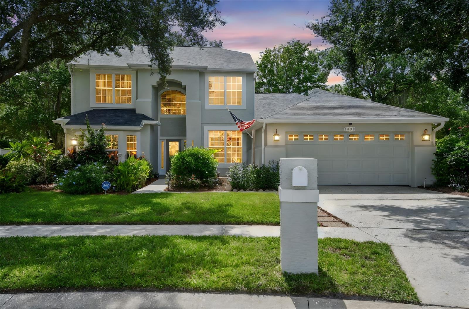 Welcome Home. Before you begin your tour, feel comforted knowing this is a single owner property. This stunning home is located in the extremely desirable West Hampton Community. With the some of the best schools in all of Seminole county a stones throw away, this property is ideal for those attending k-12. Nestled on a stunning lot, this meticulously maintained home offers an exceptional blend of modern upgrades and timeless charm. With the master suite conveniently located on the first floor, this home ensures both comfort and privacy. The home has been thoughtfully updated, starting with a brand-new roof and fresh exterior paint, offering both curb appeal and peace of mind. Inside, the attention to detail continues with newly installed A/C and heating systems for both upstairs and downstairs, ensuring comfort year-round. The kitchen and family room are adorned with elegant plantation shutters, and the remodeled fireplace adds a warm, inviting touch to the living space. The entire upstairs has been repainted, and plush new carpeting creates a fresh, cozy atmosphere. Downstairs, the dining room, office, living room, and bedroom all feature stylish new tile flooring that enhances the home's aesthetic and functionality. Both the upstairs guest bathroom and the primary bathroom have been beautifully remodeled, offering contemporary finishes and luxurious touches. The kitchen boasts sleek stainless steel appliances, ready for both everyday meals and special occasions. Throughout the home, the countertops have been resurfaced with a five-year warranty, adding durability and style to every surface. Step outside, and you’ll find an entertainer’s dream with a newly refinished pool, complete with a 10-year limited warranty. The pool area has been fully rescreened, and a new 1.5 HP pool pump ensures efficient operation. For added convenience, a new pool cleaner, filter, and timer have been installed, along with a new electrical outlet for pool party lights. The home’s termite protection plan from Massey Services has been in place since it was built and is fully transferable for added peace of mind. The home has been replumbed, ensuring all systems are in top condition. The garage has received special attention as well, with a refinished floor, fully serviced garage door (with new springs and a 2-year warranty), and newly resurfaced countertops. Additionally, Italian marble and tile surfaces throughout the home have been cleaned and polished to perfection. This home is truly a rare find, impeccably updated, move-in ready, and offering everything you need for luxury living. Don’t miss your chance to own this beautiful property. Schedule a tour today and experience the perfect balance of elegance and comfort! Home is located less than a mile from Seminole State College and UCF.
