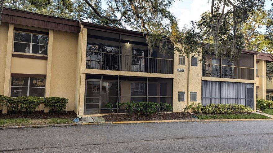 Perfect location for USF or hospitals in the area. Ground floor unit. This unit has been newly painted, cleaned and new fixtures and new washer and dryer. Granite countertops in the kitchen and stainless appliances. A newly screened lanai has a secure storage closet to keep your bike or tools. First Bedroom has sliding glass doors out to the lanai, as does the living room. 2nd bedroom has it's own bathroom and is almost it's own suite on the opposite side of the condo. Private Washer/Dryer is in the 2nd bathroom in the unit. The community is settled in a beautifully lush, tree and landscaped area. Walking or biking distance to USF and Publix. Security deposit and 1st month rent due before move-in. 1-year lease or longer only. Please use link to apply https://apply.link/nEJiWBA