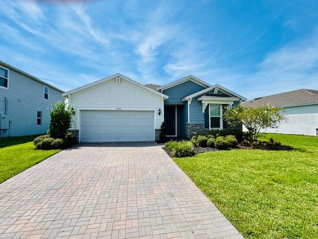Your future home awaits! located in a peaceful neighborhood, this modern home offers sophistication and tranquil surroundings. With 3 bedrooms, 2 full baths and a large bonus room, nicely maintained its the perfect home for those who appreciate style and functionality.
Kitchen designed for entertaining overlooking dining and living room, all in a spacious open floor plan.
Outdoor space includes a beautiful swimming heated salt water pool. Water filtration and soft water through out the house, this property also features reverse osmosis drinking system.
