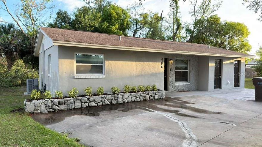 Well-kept 3-bedroom, 1-bathroom single-family home located on a cul-de-sac in a quiet Orlando subdivision. Offers open-concept living areas, modern finishes, and a fully fenced backyard with covered screened in patio, and lush landscape. Interior Features a Split bedroom plan, Living/dining combo with natural light, updated Kitchen with granite countertops, stainless steel appliances, Master bath with dual sinks, separate shower, walk-in closet, Ceiling fans throughout, tiled flooring. Located with Easy access to FL-417, FL-528, and I-4 near Lake Nona Medical City, Orlando International Airport, and major employers, Orlando VA Medical Center, and close to retail shopping, dining, and A-rated schools. This property offers privacy, space, and convenience – perfect for families or professionals