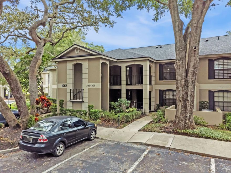 AMAZING POOL VIEW! Fully Renovated 2 Bed | 2 Bath Condo in Gated Kensington Park – Move-In Ready!
Don’t miss this rare opportunity to own a beautifully fully renovated second-floor condo in the highly desirable gated community of Kensington Park. This spacious 2-bedroom, 2-bathroom home was completely updated from top to bottom in May 2025, offering stylish modern finishes and turnkey living just steps from resort-style amenities.
Step into a bright, open floor plan featuring brand-new high-end sound-absorbent and waterproof luxury vinyl plank flooring throughout, along with fresh paint on every wall and ceiling. The stunning open-concept kitchen showcases brand-new quartz countertops with continuous backsplash, new cabinets, a sleek kitchen faucet, pot filler, deep sink, garbage disposal, and all-new stainless steel appliances, including refrigerator, range, hood, microwave, and dishwasher. A cozy eat-in area opens to the covered front patio—perfect for morning coffee.
The primary suite is a private retreat with direct lanai access, a newly built walk-in closet, and a custom makeup vanity. The fully remodeled en-suite bathroom features a large vanity, new toilet, and a designer tile shower with premium fixtures. The guest bedroom is thoughtfully located on the opposite side of the unit for added privacy, with a fully remodeled second bathroom featuring high-end finishes.
Enjoy total peace of mind with a new washer & dryer, new doors, locks, and baseboards, all-new light fixtures, recessed spotlights, and four ceiling fans throughout. This property also boasts a new HVAC and thermostat installed in July 2022, along with a newer hot water heater. Step outside to your serene screened-in lanai, offering peaceful views of lush landscaping and the sparkling pool just a short walk away. Two spacious exterior storage closets and a dedicated covered parking spot are also included.
Kensington Park is beautifully maintained and offers two community pools, a fitness center, clubhouse, gazebo, sauna, plus pickleball, racquetball, and tennis courts—all included in the monthly condo fee, which also covers cable, internet, water/sewer, trash, grounds, and exterior building maintenance.
Located just minutes from Altamonte Mall, Cranes Roost Park, AdventHealth, top restaurants, and with easy access to I-4, this is Central Florida living at its finest.
Schedule your private showing today—this fully updated condo won’t last long! OWNER FINANCING AVAILABLE