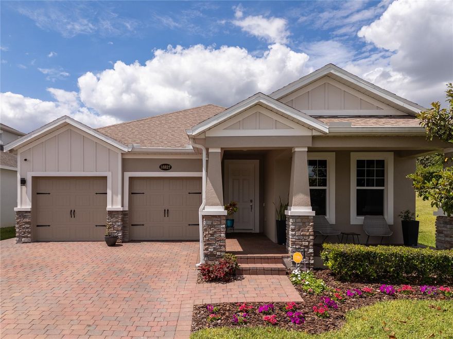 Designer Pool Home on a Premium Corner Lot in Sanctuary at Twin Waters – Winter Garden.  Welcome to this beautifully upgraded 4-bedroom, 3-bathroom home offering elegant living space, built in 2020 and located in the highly desirable Sanctuary at Twin Waters community in Winter Garden.  Situated on a premium corner lot, this home offers exceptional privacy with no rear neighbors and no neighbors on the right side, creating a rare and peaceful setting that is highly sought after in the area.

The thoughtfully designed floor plan features four spacious bedrooms, including two private suites, making it ideal for guests or multi-generational living.

Inside the home, you’ll find a modern and clean aesthetic with ceramic tile and laminate flooring throughout. All closets have been professionally upgraded with custom closet systems, including a fully customized pantry that provides exceptional organization and storage.

Three of the bedrooms are equipped with automatic blackout shades with remote control, offering both comfort and convenience.

The backyard is truly a private retreat designed for relaxation and entertaining. The stunning custom pool features a striking glass wall, creating a unique architectural element rarely found in residential homes. The backyard is fully fenced and beautifully finished with premium artificial turf, providing a lush and low-maintenance outdoor environment.

Enhancing the outdoor experience even further, the home is equipped with a MistAway Generation III mosquito misting system, allowing you to enjoy the outdoor living spaces comfortably year-round.

The outdoor space is further enhanced by a gourmet outdoor kitchen complete with a Blaze built-in grill, Large Big Green Egg, and a Blaze side burner, making this home perfect for hosting family and friends.

This property combines modern construction with extensive upgrades and a highly desirable location in one of Winter Garden’s most sought-after communities, with convenient access to shopping, dining, top-rated schools, and major roadways.

A rare opportunity to own a private, beautifully upgraded home in Sanctuary at Twin Waters.

Schedule your private showing today.
(Furniture is not included, but it is negotiable  -  GYM equipment in the garage is not included, but it is negotiable)