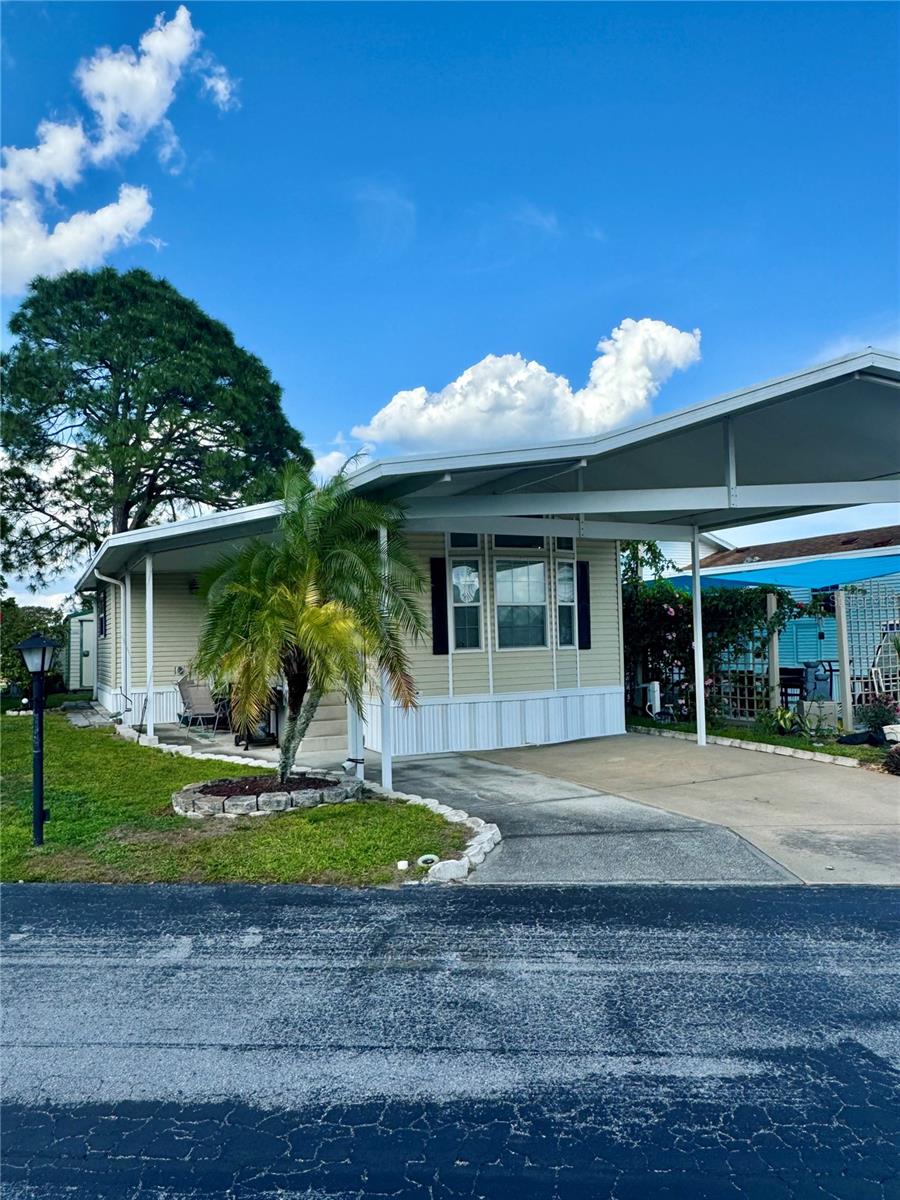 Welcome to DEER CREEK RV GOLF & COUNTRY CLUB! It’s the perfect time to purchase your new FLORIDA GETAWAY! Whether you are looking for a sunny place to winter or a full-time residency, this BEAUTIFUL two-bedroom, one bath, well maintained park model is perfect! Updated in 2015 with a site-built 10 x 13 second bedroom with its own private entrance! Perfect for guests! Many updates including all new laminate flooring, light fixtures & much more! Located on the 5th fairway of the Deer Creek Golf Course! Enjoy overlooking the golf course in the nice grassy backyard with a 10 x 12 shed for storage! It’s the perfect spot for enjoying your morning coffee! The covered patio is the place for grilling & entertaining with family & friends! Covered parking available for one car & a golf cart! The Osprey Point's Community Clubhouse, Pool, Hot Tub, Shuffleboard Courts & TONS OF FUN ACTIVITIES are just a golf cart ride away! If you love RESORT style living, this is the place for you! Deer Creek Community also has a MAIN CLUBHOUSE offering a variety of social events throughout the year such as Karaoke, Trivia, Cardio Drumming, Line Dancing, Crafts, Swing Dancing & more! Soak up the sun at Deer Creek’s MAIN pool, cabana & hot tub area! Try water volleyball, pickleball, tennis, shuffleboard or pool aerobics! Love golfing? Check out Deer Creek’s 18 Hole Executive Golf Course Leagues & shopping at Pro Shop! The Tiki Bar is a great place to meet new friends with occasional live bands & music! The Greenside Grill is perfect for onsite dining! Deer Creek is centrally located in Davenport just 20 minutes from Disney & all the attractions that families enjoy! Hop on your golf cart & ride to many restaurants & shops nearby. Bealls, Marshalls, Target & Star Bucks are in Posner Park less than a mile away! Call today to view this HIDDEN GEM in sunny Florida! Just 1.5 hours to each COAST! Looking for a slice of paradise? Let us show you Deer Creek today!