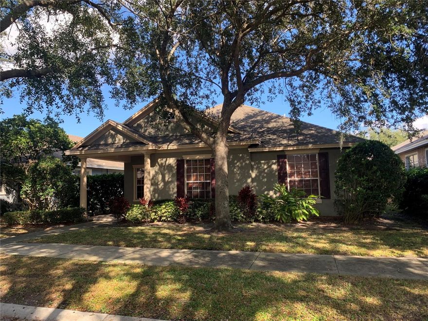 This beautiful 4 bedroom, 2 bathroom home is located in the wonderful subdivision of Lakes of Windermere. This home is spacious with nearly 2,300 square feet. The large home features an open floorplan with upgraded dark cherry cabinets along with black kitchen appliances, neutral tile and carpet throughout, a master bathroom with double vanities and separate shower and tub. Lakes of Windermere has a community pool, clubhouse, and playground, and lawncare included! All residents are enrolled in a Resident Benefit Package for $39.95 per month. More details upon application. RentSpree applications will not be accepted.