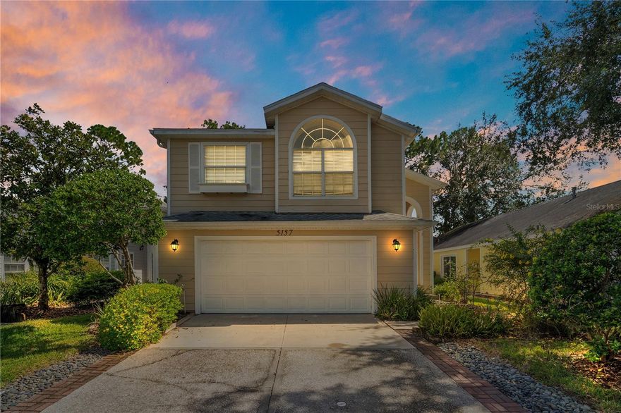 Step into elegance and comfort in this stunning 3-bedroom, 2.5-bath residence tucked within the highly sought-after Sterling Manor community of Tampa Palms. From the moment you arrive, you’ll be captivated by the gleaming luxury vinyl floors that flow seamlessly throughout the main level and stairs, paired with custom plantation shutters that frame each window with timeless sophistication. At the heart of the home is a chef-inspired kitchen featuring high-end stainless steel appliances, perfect for culinary creations or effortless entertaining. The thoughtfully designed layout offers a formal dining room, inviting sitting area, and a sunlit breakfast nook—each space blending comfort and style for any occasion. Step outside to your peaceful screened-in lanai, the ideal retreat for morning coffee or unwinding at sunset. With a newer roof and HVAC system, this home offers both beauty and peace of mind. As a resident of Sterling Manor, you’ll enjoy exclusive access to resort-style amenities, including a lush community park, a full-service clubhouse with reception space for up to 150 guests, two sparkling pools, tennis courts, playgrounds, and more—all within a secure gated setting. Perfectly located near premier shopping, dining, and entertainment, this home offers the ideal balance of luxury, convenience, and community. This is more than just a home—it’s a lifestyle. A place where memories are made, laughter echoes, and every detail has been crafted to impress. Don’t miss the opportunity to call this Sterling Manor gem your forever home!