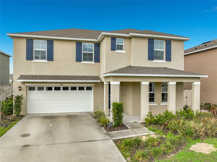 Honey, stop the car—this multi-generational home truly checks all the boxes.
Designed for comfort, flexibility, and modern living, this beautiful home features a private multi-generational suite complete with its own kitchen, living room, bedroom, and full bathroom—perfect for extended family, guests,
At the heart of the main home, the spacious kitchen shines with an oversized island and large walk-in pantry, making it ideal for everyday living, meal preparation, and entertaining.
Upstairs you’ll find a large loft providing a second living area, a convenient upstairs laundry room, and a generous primary suite with ample closet space designed for comfort and privacy.

This home is the sought-after DR Horton McGraw model, featuring two-story concrete block construction, a structural upgrade that sets it apart from many homes built by other builders.
Located in the highly desirable Timberwalk community in Mount Dora, residents enjoy fantastic amenities including a community pool, playground, and scenic nature walking trails. The home is just minutes from charming downtown Mount Dora and offers quick access to Highway 429 and 441, making commuting simple and convenient.
End your days relaxing on the screened-in lanai, where you can watch beautiful sunsets and enjoy the peaceful setting—it truly feels like being on vacation in your own backyard.