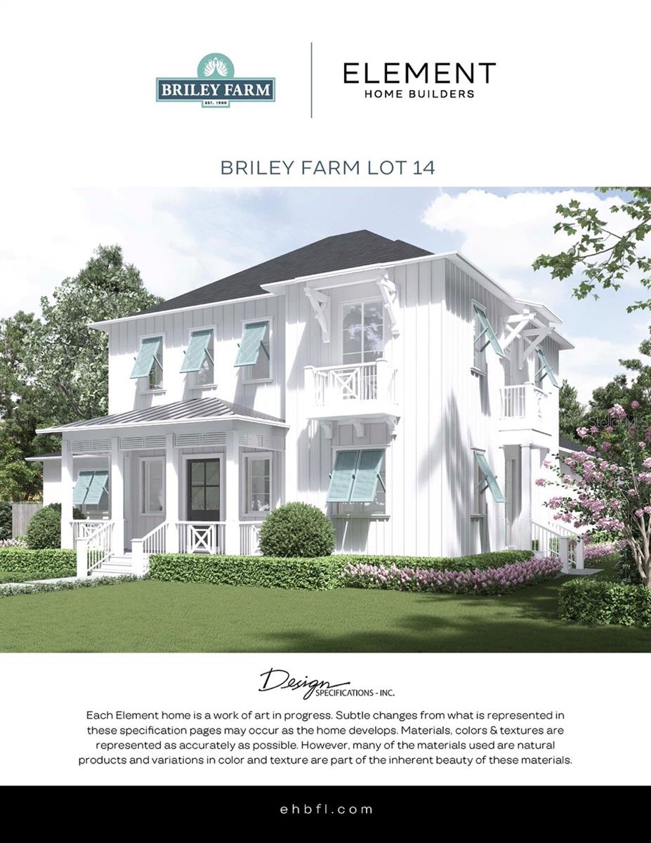 Pre-Construction. To be built. Introducing Briley Farm, an exquisite 111-acre sanctuary nestled in the historic charm of Oakland, Florida. Designed by renowned Element Home Builders, this brand-new architectural design evokes a Modern Farmhouse vibe, epitomizing luxury with a touch of heritage. A welcoming front porch creates small-town charm. The open kitchen connects to the family gathering areas. Top-of-the-line appliances and upscale finishes create a gourmet's dream. Step into a world of boundless elegance, where the open floor plan effortlessly merges indoor and outdoor living. The primary suite is luxe and expansive featuring a huge master closet, a private covered porch area, and a spa-like master bath. Entertain with ease as you transition from the expansive interior to the sprawling covered lanai and open patio with a fire pit, the summer kitchen makes al fresco dining a breeze. The sparkling pool and spa are a perfect gathering spot for relaxing. Entertain family and friends in this lavish resort-style outdoor space. With ample space for relaxation and recreation, Briley Farm is the quintessential backdrop for creating lasting memories with family and friends. This meticulously crafted residence boasts versatility and room to grow with 5 beds and 4 & 1/2 baths, ensuring every household member finds their perfect retreat within this idyllic oasis. Experience the epitome of refined living at Briley Farm—a timeless retreat where luxury meets tranquility amidst the natural splendor of Oakland's historic landscape.