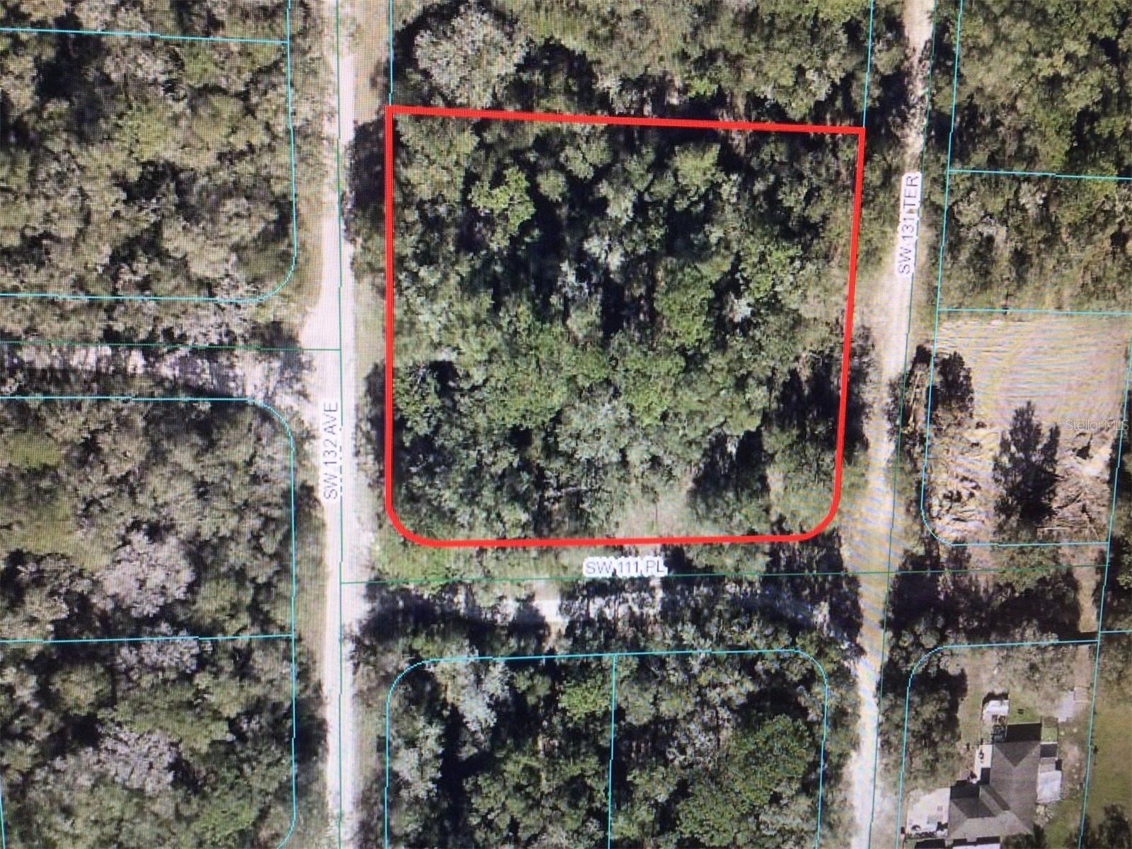 Great opportunity for a builder, 4 lots in a block two facing west and two facing east. Great location between Ocala and Dunnellon, FL.