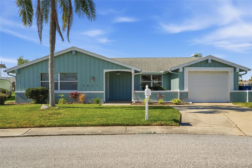 Experience the best of Florida living in a fully renovated, light-filled waterfront retreat tucked into one of Holiday’s most peaceful canal communities. Every space in this home has been thoughtfully updated, blending modern finishes with the calming backdrop of canal-front living. Large windows invite abundant natural light throughout, creating an airy, inviting atmosphere from morning to night.

Step outside to your private canal access—perfect for kayaking, fishing, or watching manatees and coastal birds glide by. The location offers incredible convenience: just minutes to the Gulf, local marinas, and the vibrant Sponge Docks of Tarpon Springs, where you’ll find waterfront dining, boutique shopping, and year-round events. Nearby parks, beaches, and nature preserves make it easy to enjoy the outdoors, while quick access to US-19 connects you effortlessly to Clearwater, Tampa, and the entire Suncoast.

Whether you’re seeking a serene full-time residence or a stylish coastal getaway close to everything, this fully renovated, naturally bright waterfront home brings it all together.