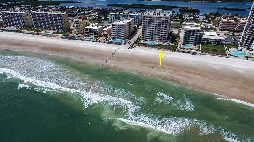 Luxurious direct oceanfront 3br/3ba with ocean and river views. Modern and spacious condo! Open split bedroom floor plan has nearly 2000 sq ft of living area. The fully equipped kitchen has granite counter tops, under mount sink,breakfast bar, large pantry, luxurious wood cabinetry and storage space. The master retreat has sliders to oceanfront balcony, walk in closet and master bath. Large inside laundry room. Amenities include oceanfront heated pool and fitness center, club room and billiards,secured building and underground reserved parking, Pet friendly allowing 1 pet up to 60lbs. Perfect primary residence,second home or to maximize your investment income with one week minimum rental period. Sanibel Condominium is a boutique style building next to the pristine 'no drive' beach in desirable Daytona Beach Shores. ;LocationDescription: Condo ;Water: City