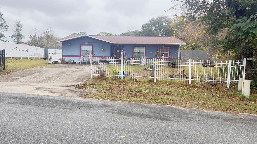 Seller is motivated and ready to sell this gem of a home.  Roof is only 5 yrs old and air conditioning  is 4 months old. Seller started an in-law suite which is incomplete.  In-Law suite has galvanized roof with partial siding and plumbing.  The home has 3  sliding doors in the back, side door which is handicap accessible and front door. The fenced yard has 4 gates for easy access.  Don't miss this incredible opportunity to make this home your own.