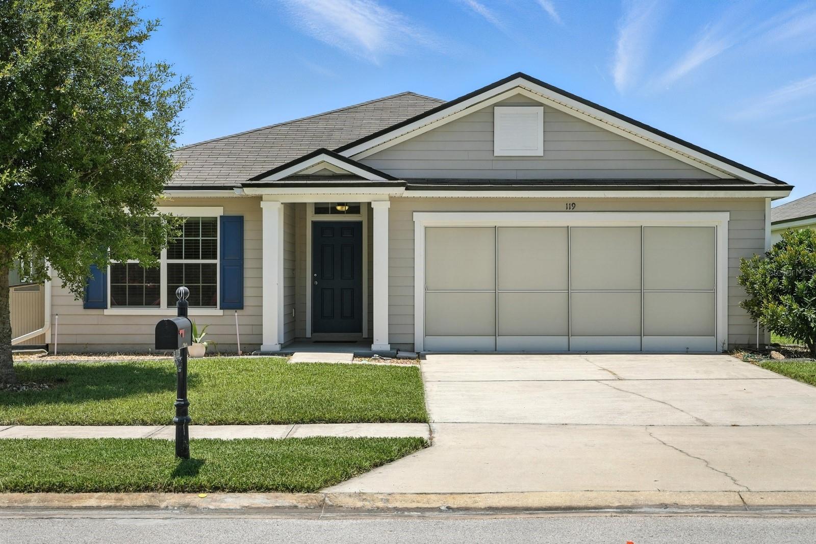 One or more photo(s) has been virtually staged. Welcome to The Grand Reserve—a beautifully maintained golf course community offering resort-style amenities and a relaxed Florida lifestyle just 15 minutes from Flagler Beach. This well-kept home backs directly onto the fairway, giving you peaceful and private golf course views right from your backyard.
Inside, you’ll find a bright and open floor plan that’s perfect for both everyday living and casual entertaining. The living and dining areas flow seamlessly into the kitchen, creating a layout that feels both functional and inviting. Large windows bring in natural light and showcase the scenic views outside.
This home also features a screened garage door, allowing you to enjoy fresh air while keeping the bugs out—perfect for anyone who uses the garage as a workspace, hobby area, or just appreciates a breezy setup. Enjoy the benefits of a whole home water softener system, perfect for protecting your appliances and providing better water quality.
Located within The Grand Reserve, residents enjoy a wide range of amenities, including a resort-style pool, pickleball and bocce courts, and a fully equipped fitness center. The community clubhouse offers gathering spaces and planned events, while sidewalks and walking areas make it easy to stay active and social.
You’ll love the convenient location—just minutes to shopping, restaurants, medical facilities, and an easy drive to I-95. Best of all, you’re only a short 15-minute trip to the laid-back charm of Flagler Beach.
Whether you’re looking to enjoy a peaceful golf course setting, take advantage of a low-maintenance lifestyle, or be part of a vibrant, amenity-rich community, this home has the features and location to match.