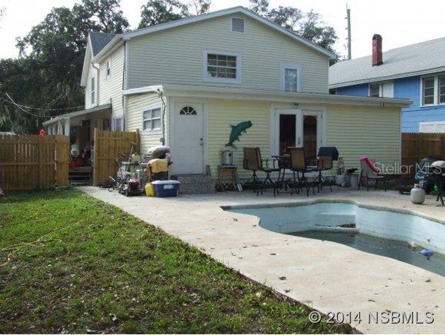 Price includes 2,500 for pool upgrades. Also has a rental cottage in back ;Water: City