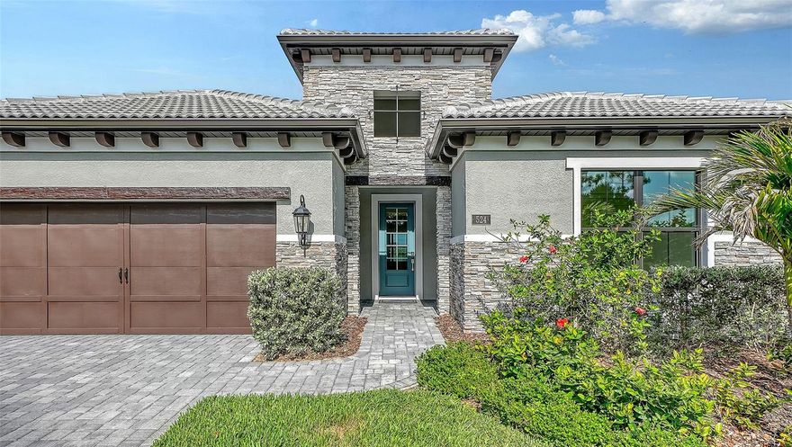 The Cortina is a beautifully designed 3-bedroom, 2.5-bath single-family home offering 2,455 square feet of open-concept living space in Aria, a community by Neal Signature Homes in Venice. The spacious Great Room serves as the heart of the home, seamlessly connecting to the gourmet kitchen and overlooking the covered outdoor lanai, creating an ideal setting for entertaining and everyday living. The kitchen features a large center island, walk-in pantry, and abundant cabinet space.

The private owner’s suite includes a spacious walk-in closet and an en-suite bath with dual vanities, soaking tub, walk-in shower, and private water closet. Two additional bedrooms are conveniently situated near a second full bath, while a utility room and 2-car garage complete this thoughtfully designed move-in ready new construction home.