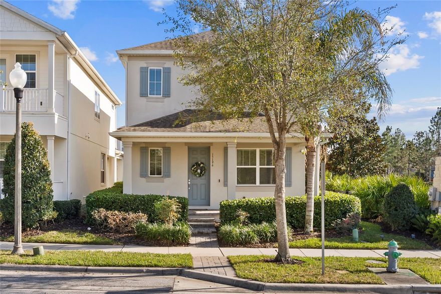 Experience elevated living in the heart of Winter Garden, located in the highly desirable Horizon West community. This beautifully appointed home offers 2 bedrooms, 2.5 baths, a dedicated office/flex space, and a rare MULTI GENERATION HOME (studio apartment) above the detached two-car garage, perfect for guests, a private office, or additional income potential.
The open-concept layout features a modern kitchen with gas range, stainless steel appliances, walk-in pantry, and generous seating. Soaring ceilings and abundant natural light enhance the spacious living area. Upstairs, the serene primary suite and guest bedroom provide comfort and privacy.
A charming private courtyard connects the main home to the garage and studio, creating the perfect setting for relaxing or entertaining. Just a short walk to shops, dining, and entertainment, this home offers luxury, flexibility, and unbeatable convenience.