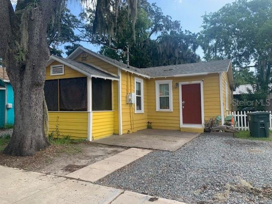 Create the home you’ve always wanted in beautiful Daytona Beach. This 2 bedroom, 1 bath home is located near the river and has been fully cleared down to the studs, giving you a rare opportunity to design and finish the space exactly to your taste. The flexible layout offers room to add a third bedroom, a second bathroom, or an office to suit your needs. Bedrooms and living room are spacious. Nice screened in porch right off the master bedroom.   A small yard provides outdoor space that’s easy to maintain—perfect for relaxing or entertaining. Enjoy the charm of a river-area location while building a home that reflects your personal style, from floor plan to finishes. Ideal for buyers who want to customize their home from the ground up in a desirable coastal community or an investor. This is a rare chance to create a personalized coastal retreat and make it truly your own.