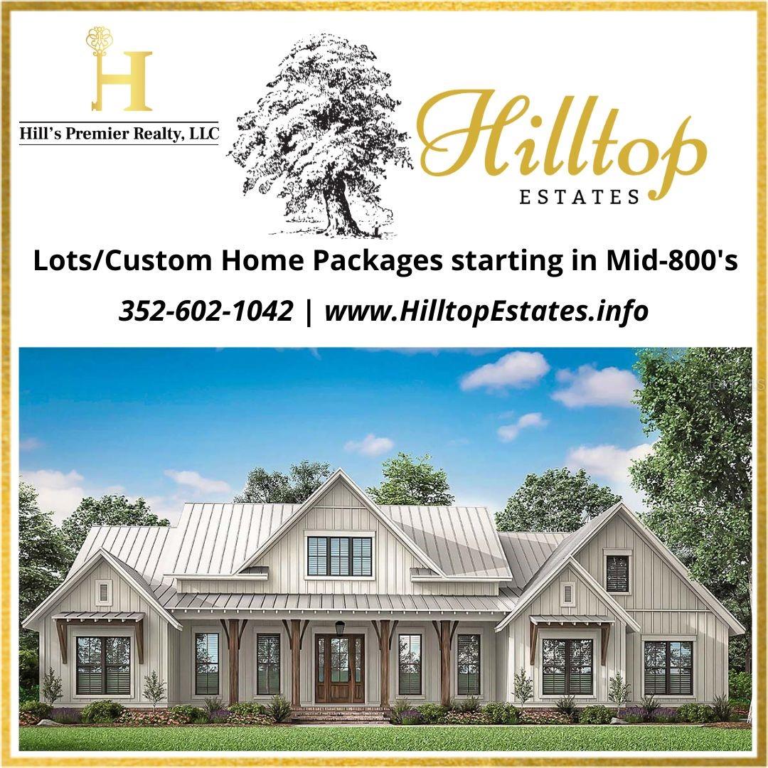 HILLTOP ESTATES - Land