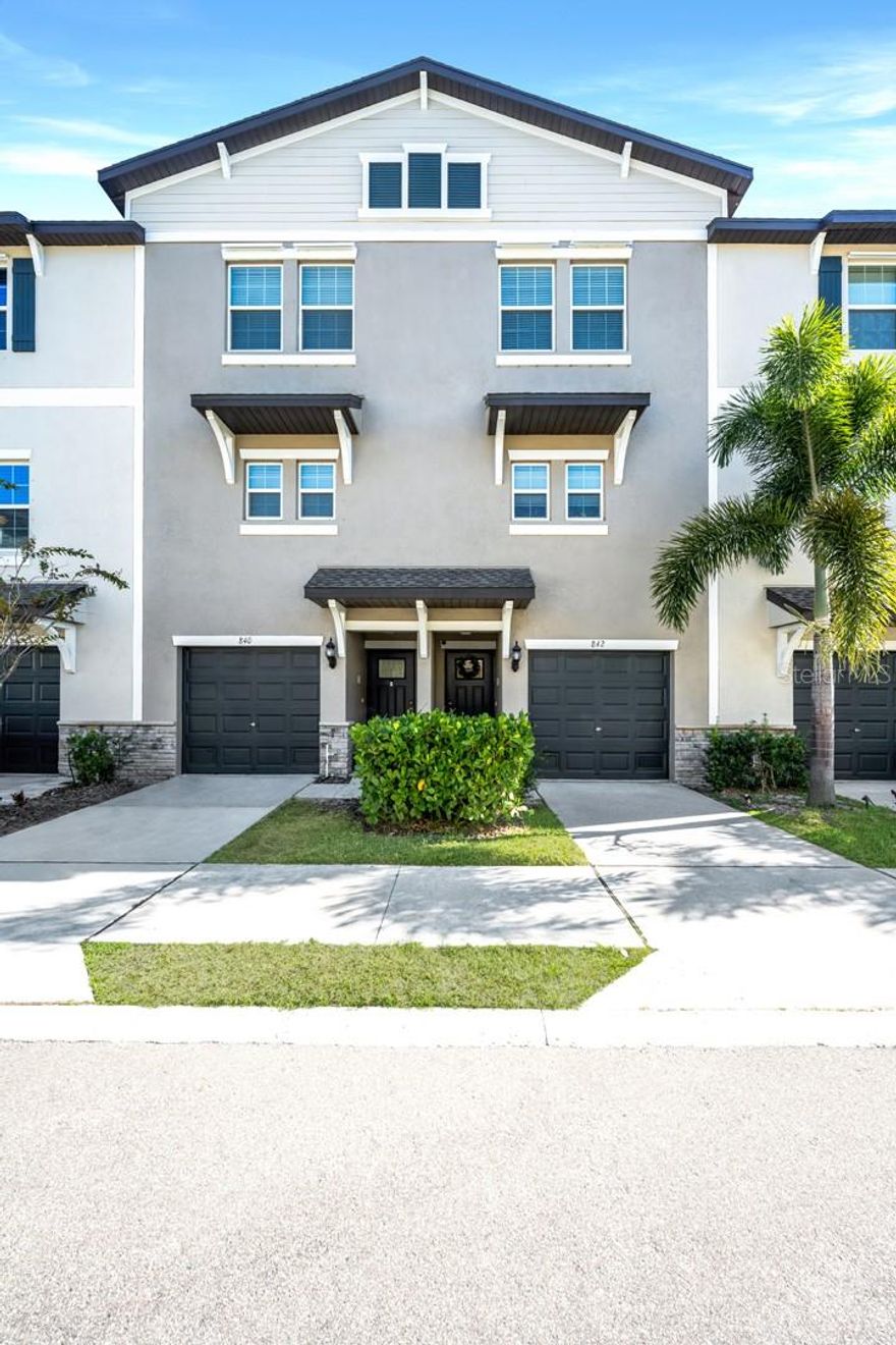 YOUNG PROFESSIONALS! • FIRST-TIME HOME BUYERS! • WHY ARE YOU RENTING?? • HOME OWNERSHIP IS AFFORDABLE FOR YOU NOW!! • THIS HOME IS PRICED RIGHT! • ALMOST BRAND NEW • BUILT IN 2023 • MOVE-IN READY! • EVERYTHING IS INCLUDED! • CONVENIENT TO DOWNTOWN! • DESIRABLE GATED COMMUNITY • NO CDD • HOA Pays for Itself • HOA INCLUDES Internet • Cable TV INCLUDED • Water INCLUDED • Roof Insurance INCLUDED • Trash INCLUDED • Community Pool INCLUDED • Exterior Maintenance INCLUDED • Landscaping and Lawn Maintenance INCLUDED • Much! Much! More INCLUDED! • GREAT LOCATION! •  This Amazing Home was Newly Built in Early 2023 • Located in the Captivating Gated Community of Palm River Townhomes • This Three-Story Super Spacious Townhome Boasts over 1700 sqft • 2 Sizeable Bedrooms • 2 Full Bathrooms • Half Bath on main level for your Guests • An Enormous 10x27 Tandem Garage • Space for a Workshop or Gym (Add a Mini-split AC for an Optional Office) • Outside Door Access in Garage • IMAGINE THE POSSIBILITIES !! • Additional Outdoor Living on the Rear Lanai (Newly Screened-in) • You can enjoy your morning coffee • An evening with a relaxing beverage of choice • Shaded by Beautiful Oak Trees • Palms • Landscaping • This Home Features Ceramic Tile throughout the Main Living Area, Dining Area, and Kitchen • Stainless Steel Appliances, Newly Painted White Cabinets • Granite Countertops in the Kitchen and All Bathrooms • Undermount Sinks • Upgraded Faucets • Designer Light Fixtures • Upgrades include Cabinets in the Convenient Third-Floor Laundry Room • Fans Throughout • Keyless Entry • Much more • Newer Constructed Home includes Limited Transferrable Builder Warranty and ALL the most current Hurricane Reinforcements (Lower Homeowner's Insurance • This Outstanding Location is a Short Distance to so many Attractions • IMAGINE THE POSSIBILITIES !! • Amalie Arena • Tampa Riverwalk • Sparkman Wharf • Water Street • Ybor City • Raymond James Stadium • Curtis Hixon Park • Straz Center • Harbor Island • Tampa General Hospital • Just Minutes Away from the Crosstown Expressway • I-4 • I-275 • An easy commute to MacDill Air Force Base • Travel across the water to Clearwater Beach • Downtown St. Petersburg • ALL the Beautiful Florida Beaches ***THIS ONE WILL BE UNDER CONTRACT QUICKLY • DON'T WAIT!!!*** Call Your Agent Today! • Schedule A Private Showing TODAY !!