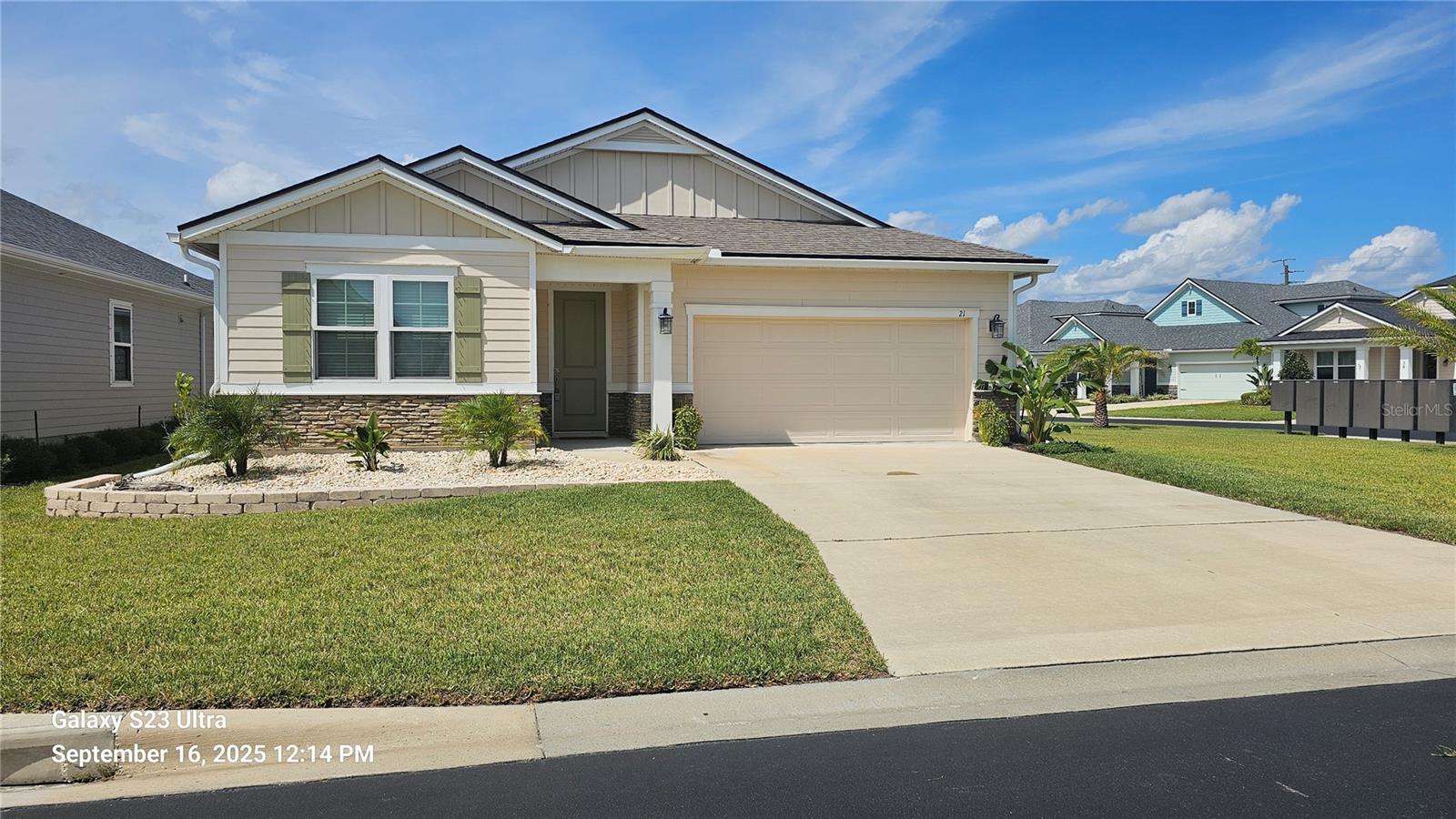 Beautifully Furnished Home in Upscale Gated Community
This newer home comes fully furnished and is located in the highly desirable gated community of Matanzas Shores. Residents enjoy access to multiple pools, a recreation center, clubhouse, and library. Outdoor amenities include beach walkovers, shuffleboard, bocce ball, tennis and pickleball courts, a horseshoe play area, and a boat dock. The community is thoughtfully designed with sidewalks and streetlights for comfortable strolls any time of day. Whether you prefer lounging by the pool, walking along the beach, or staying active with the many amenities, this home offers the perfect coastal lifestyle.