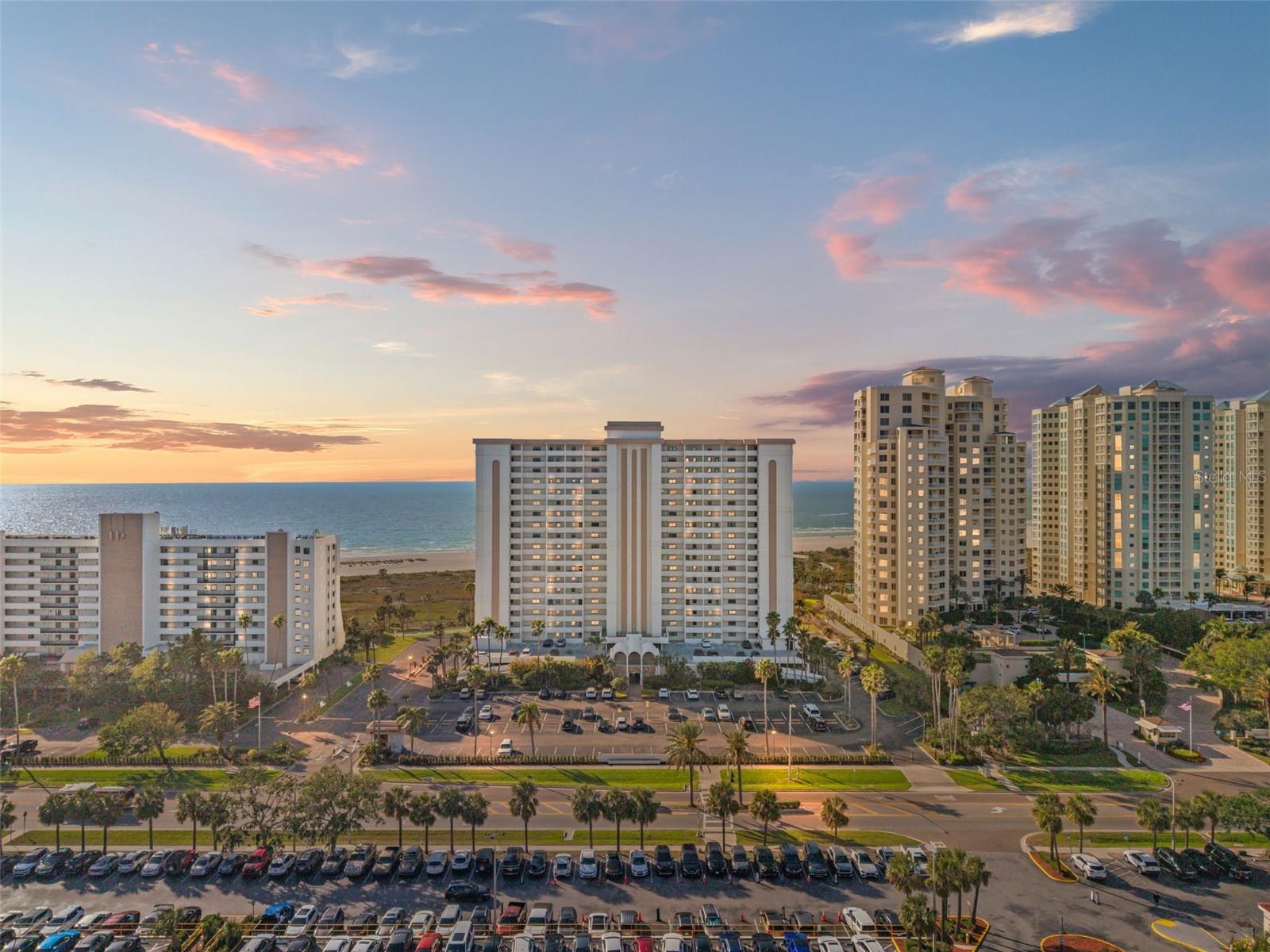 Welcome to your slice of coastal paradise! Perched on the 14th floor of the coveted Landmark Towers at Sand Key, this beautifully updated 2-bedroom, 2-bath condo offers breathtaking panoramic views of the shimmering gulf from your private balcony—where every sunset feels like a private show. Step inside to discover luxury vinyl plank flooring flowing seamlessly throughout the residence, paired with a serene palette of neutral tones that create a fresh, elegant ambiance.
The open-concept living space invites natural light to pour in, highlighting the sleek finishes and drawing your gaze straight to the water. Whether you're entertaining or simply unwinding after a beach day, this is coastal living at its finest.
Beyond the walls of your unit, enjoy access to resort-style amenities including a gorgeous community pool, tennis courts, and the pristine sands of Clearwater Beach just steps away. This is more than a home—it’s a lifestyle. Opportunities like this are rare. Live where others dream of vacationing.
