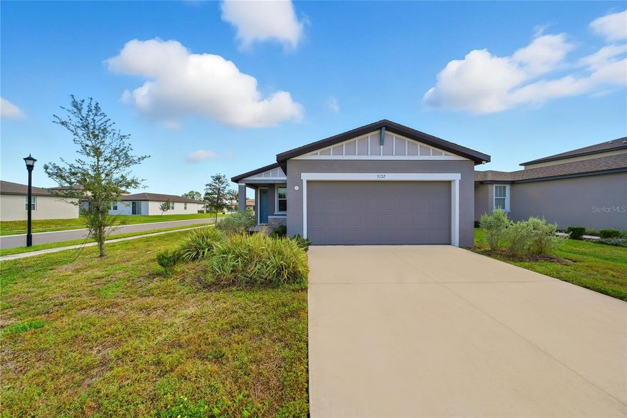 Former Model Home available for rent! This 4 Bedroom, 2 bath home features a spacious floor plan, tile, and carpet flooring throughout, and a 2-car garage. The kitchen looks towards the combined dining and living room and has a pantry, stainless steel appliances, plenty of cabinet space, and an island . In the living room there is a sliding glass door that leads out to a backyard. The spacious main bedroom has a walk-in closet and an ensuite bath with a walk-in shower. The remaining bedrooms are also spacious with great closet space and share a bath. Home is built with innovative and energy-efficient features. Screening Criteria: Tenants will be required to submit to a standard background and credit check. Minimum of 2.5x the monthly rent in combined monthly household income. Schedule your private showing today!