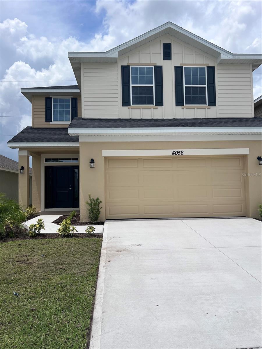 Under Construction. Brand New move-in ready Home 4 bedrooms and 2.5 bathrooms. Receive $20,000 Flex Cash and Receive closing costs assistance so this will save you thousands. This home is perfect for entertaining with its open floor plan. The upgraded kitchen features granite thru out the large island and counter tops. This kitchen has beautiful Whirlpool stainless steel appliances. You'll also love the spacious laundry room and Oversize Loft .The bathrooms are spacious and elegant with beautiful granite. Rest easy knowing your new home comes with a 1-year builder warranty and a 10-year structural warranty. Located near Harmony Main where you can enjoy the great amenities such as 12.5 miles of Trails and pathways, go and play at the stunning golf course Harmony Golf Preserve and even become a member of the community garden program. Harmony Central provides an everyday escape from ordinary living, this location offers both convenience and leisure. This is the last Harmony Community with No CDD and a very low HOA that will feature a beautiful community pool with cabanas.*** MOVE-IN APPLIANCE On any quick move-in home in our community! PACKAGE, INCLUDING STAINLESS STEEL • REFRIGERATOR • DISHWASHER • RANGE •MICROWAVE PLUS A WASHER & DRYER.