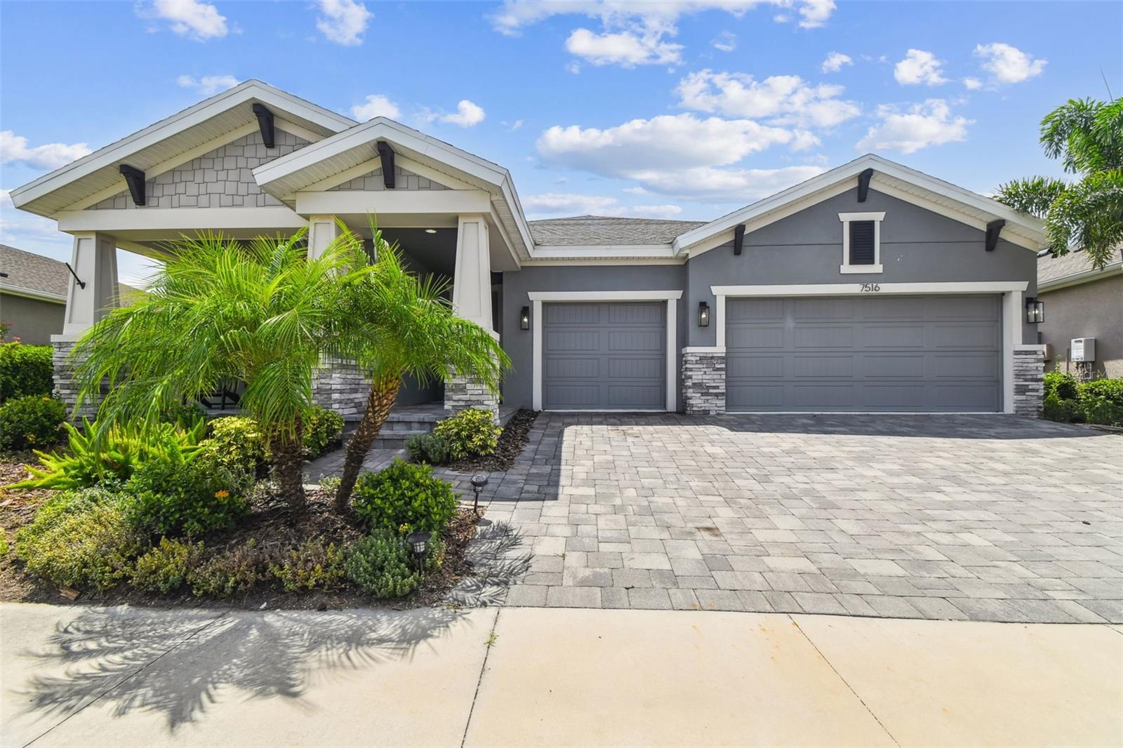 Welcome to your dream home in the vibrant and family-friendly Waterset community! This spacious and meticulously maintained 4-bedroom, 3-bathroom residence combines modern elegance with everyday comfort, all in one of Apollo Beach's most desirable neighborhoods.
Step inside and be greeted by an open-concept floor plan that features high ceilings, abundant natural light, and stylish finishes throughout. The gourmet kitchen is a chef’s dream, boasting stainless steel appliances, granite countertops, a large island with seating, and a walk-in pantry, perfect for entertaining and daily living.
The owner’s suite is a true retreat, complete with a spa-inspired ensuite bathroom, dual vanities, a soaking tub, a separate walk-in shower, and a generous walk-in closet. Three additional bedrooms offer plenty of space for family, guests, or a home office.
Enjoy relaxing or entertaining in the screened-in lanai overlooking a private backyard, ideal for enjoying Florida’s beautiful weather year-round.
Located in Waterset, a master-planned community known for its resort-style amenities, you'll have access to multiple pools, fitness centers, parks, playgrounds, walking trails, and a community café. Conveniently situated near I-75, commuting to Tampa, St. Pete, or Sarasota is a breeze, and you're just minutes from shopping, dining, and top-rated schools.