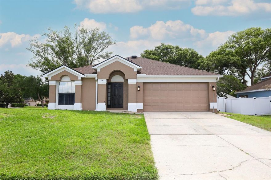 Welcome home to your updated, move-in-ready home located in the Bear Lake Woods subdivision zoned for top rated Seminole County schools. This home has a desirable floor plan that maximizes living space with a popular split-bedroom layout. This home's floorplan is perfect, featuring a separate living and dining room combo area plus a spacious family room just off the eat-in kitchen. The kitchen, with its center island, has granite countertops, stainless steel appliances, and stylish lighting. The spacious Primary Bedroom has a vaulted ceiling, and a private updated en-suite bathroom complete with a large soaking tub, stylish cabinets, updated lighting, granite countertops, dual sinks, a separate decorative shower with a seamless glass door, and a walk-in closet. The family room has a wood-burning fireplace, is open to the kitchen and overlooks the beautiful in-ground pool in the private fenced backyard. Location is key with easy access to Maitland Blvd and close to I-4, 429 etc. making it a quick & easy commute to downtown & to the beaches!