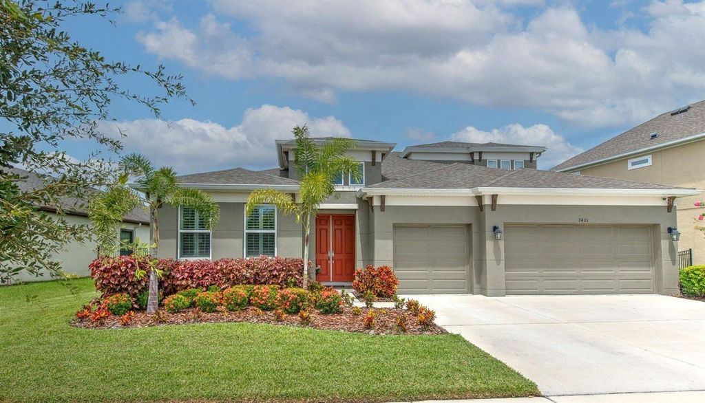Photo of 7401 Paradiso Drive, Apollo Beach, FL 33572 (MLS # TB8409129)