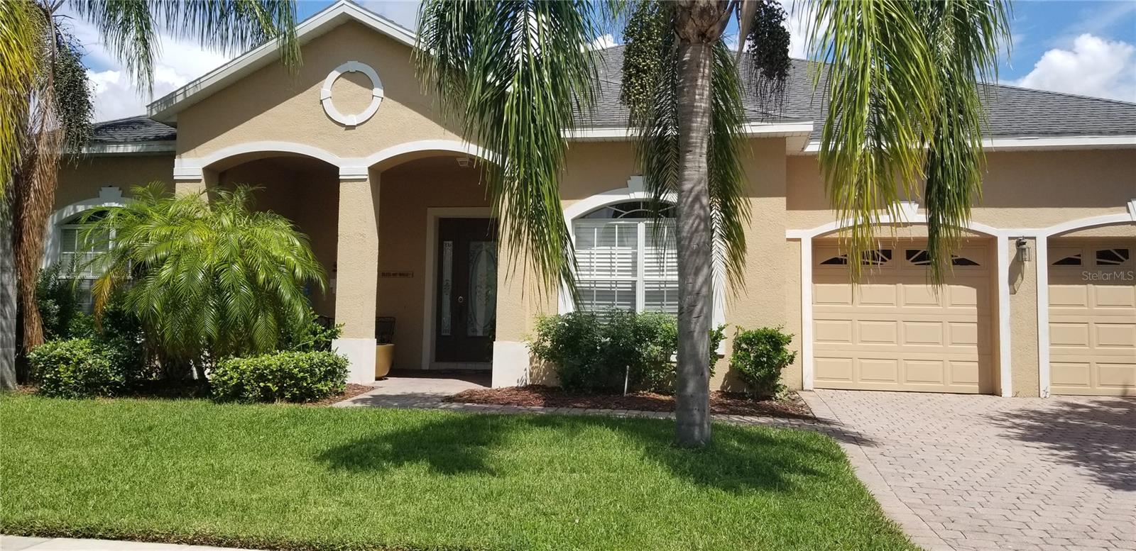 Well maintained and spacious home located in the highly desirable Vista Lakes gated community. Featuring 5 bedrooms, 3 full bathrooms, and a screen-enclosed pool overlooking the lake, this home is perfect for families or professionals looking for a serene retreat with quick access to city life.