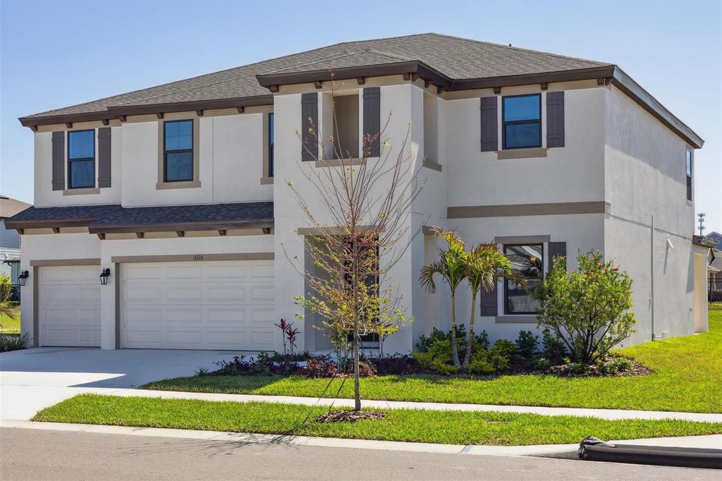 Photo of 5335 Wolf Creek Drive, Apollo Beach, FL 33572 (MLS # TB8363237)