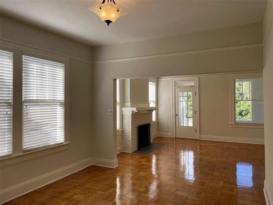 Live across from Anderson Park in Hyde Park on Morrison. This 2nd floor spacious newly renovated 1922 vintage apartment is undergoing final touches and will be available for annual lease in MAY 2026. Relax on the 20ft by 8ft covered screen front balcony overlooking Morrison and Anderson Park. Large Apt with 1175 Sqft, one bedroom one bath with fireplace, storage closets, off street parking. Water, sewer, trash, and yard maintenance included. Features include: front load washer and dryer, stainless steel appliances, granite countertops, gleaming original wood floors, tile floors, high ceilings, heavy base board moldings, picture railings, crystal door knobs, window sash, plaster walls, and very light and bright throughout! Enjoy Living in the heart of Hyde Park shopping, dining, events, and convenience to SoHo District and Bayshore Blvd, the longest linear sidewalk in South Tampa along the bay and connectivity to Davis Island and Harbour Island and downtown.