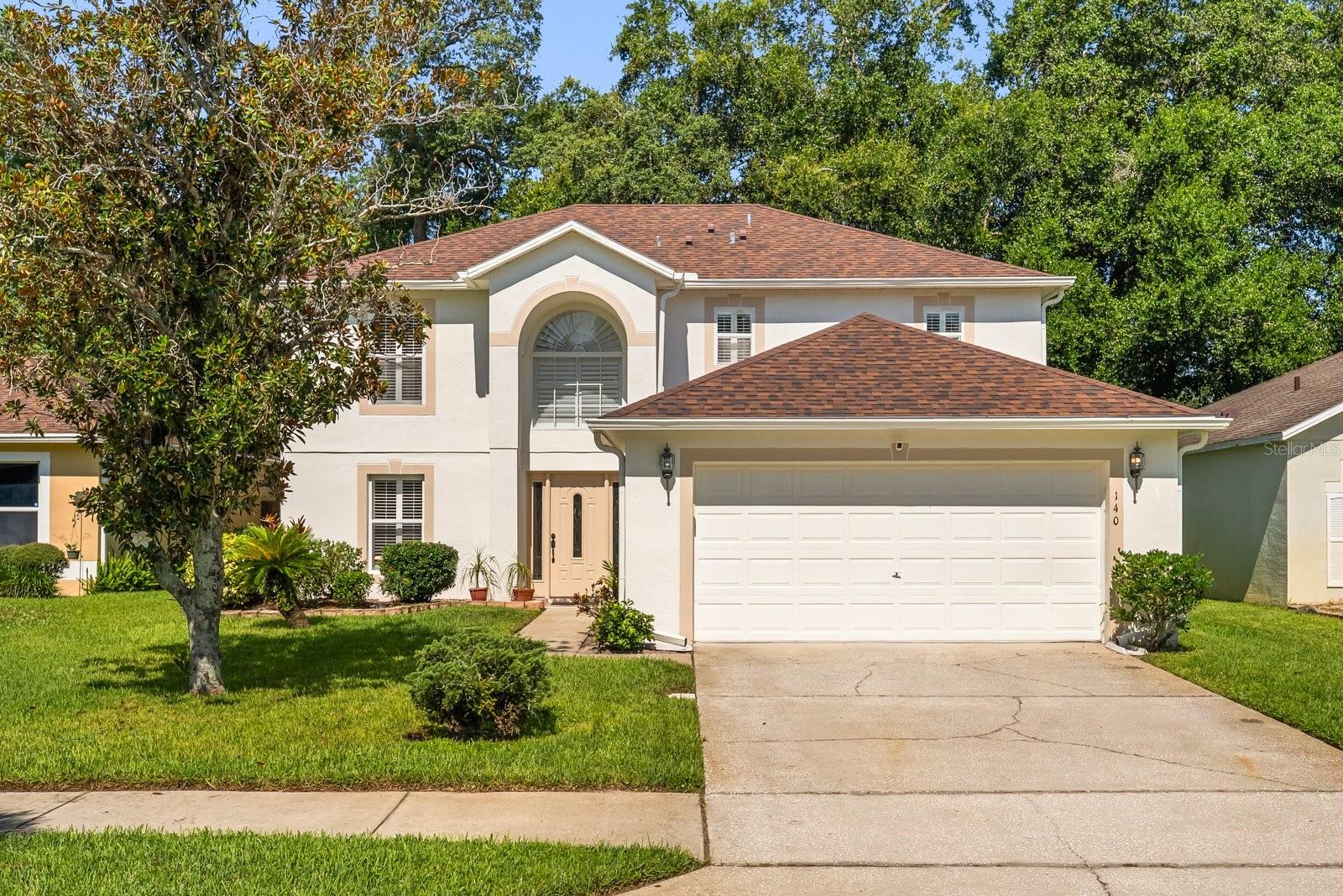 Welcome to 140 Oak View Place, a beautifully maintained 4-bedroom, 2.5-bathroom single-family home offering over 2,100 square feet of living space in one of Sanford’s most sought-after communities. Built in 2000, this home perfectly balances comfort, functionality, and charm, making it ideal for growing families or anyone looking for space and modern living.
As you enter, you’ll be welcomed by a bright and spacious layout filled with natural light. The kitchen features ample cabinetry, generous counter space, and is perfectly positioned for entertaining with easy flow to the dining and living areas. Upstairs, the oversized primary suite offers a walk-in closet and a private ensuite bath, creating a quiet retreat after a long day. Three additional bedrooms provide flexibility for guests, home offices, or playrooms.
Step outside to your own backyard oasis—a beautifully screened-in porch with European-style pavers that’s perfect for relaxing evenings, weekend BBQs, or quiet mornings with coffee. The fully fenced backyard adds extra privacy and room to play, garden, or unwind.
A two-car garage and private driveway ensure plenty of parking, while the low HOA keeps costs down. Located in a top-rated school district and close to everything Sanford has to offer—Sanford Airport, shopping centers, restaurants, parks, and major commuter routes like I-4 and the 417. Whether you’re upsizing or looking for the perfect place to call home, this property checks all the boxes. Don’t miss your opportunity to make it yours!