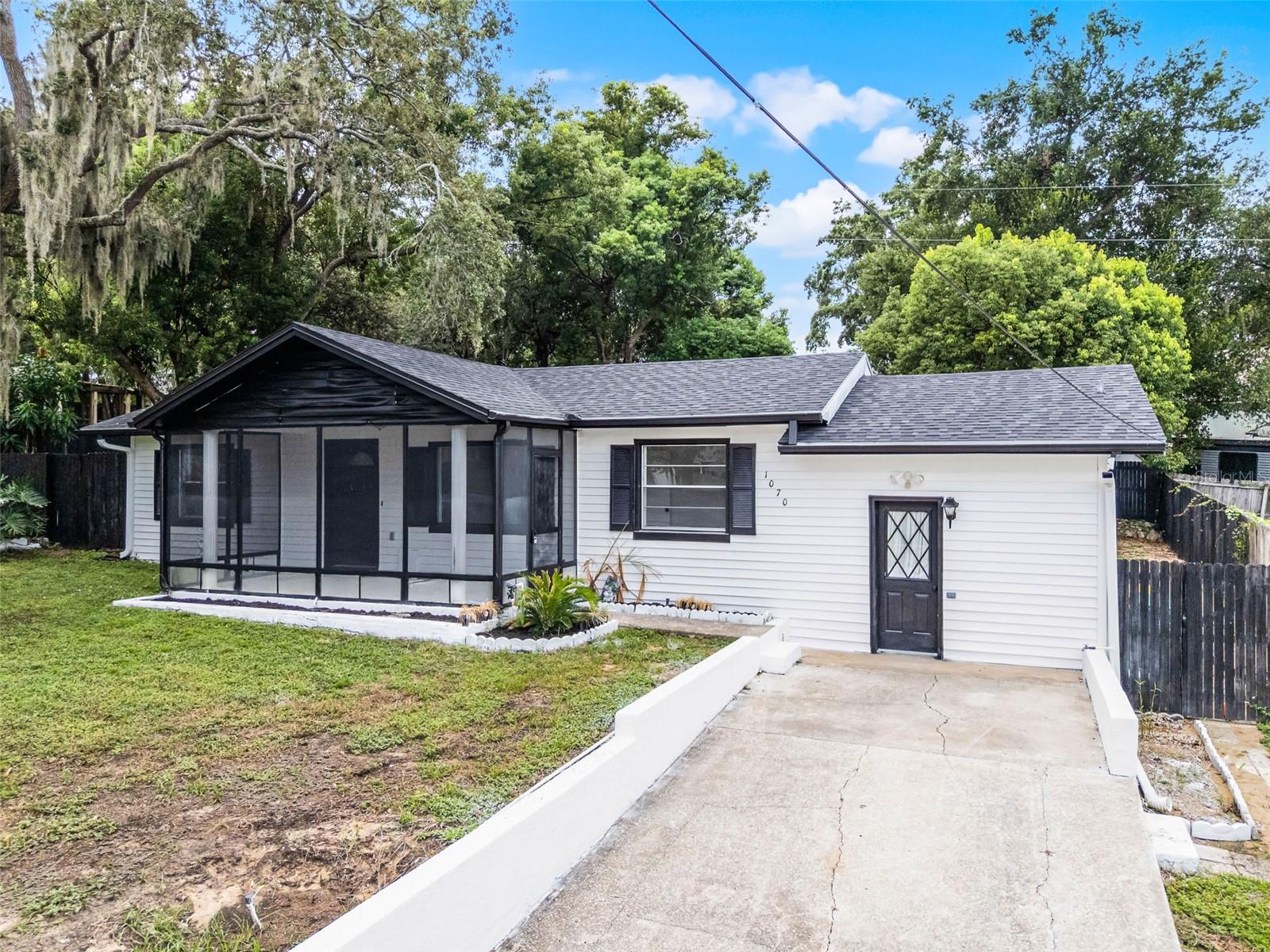 Discover the space you've been looking for in this beautifully remodeled 3-bedroom, 3-bathroom home located just a short walk from the tranquil shores of Lake Gracie in Eustis. With over 1,700 square feet of living space, this home offers a rare combination of modern upgrades and flexible room to live, work, and entertain.
The open-concept living and dining areas are filled with natural light and flow seamlessly into the updated kitchen, creating the perfect hub for gatherings. A dedicated office/den adds versatility which is ideal for working remotely, a playroom, or even a potential 4th bedroom.
Enjoy the convenience of an oversized laundry/utility room, offering abundant storage and workspace. A standout feature is the separate private suite with its own entrance and full bath which is perfect for guests, multigenerational living, or an in-law setup.
Outdoors, a 10x18 storage shed provides plenty of room for tools, toys, and gear to free up your living space while keeping everything organized.
Located in a peaceful, established neighborhood close to downtown Eustis, this move-in-ready home delivers space, style, and functionality just steps from the lake. Schedule your private tour today and experience all this home has to offer!