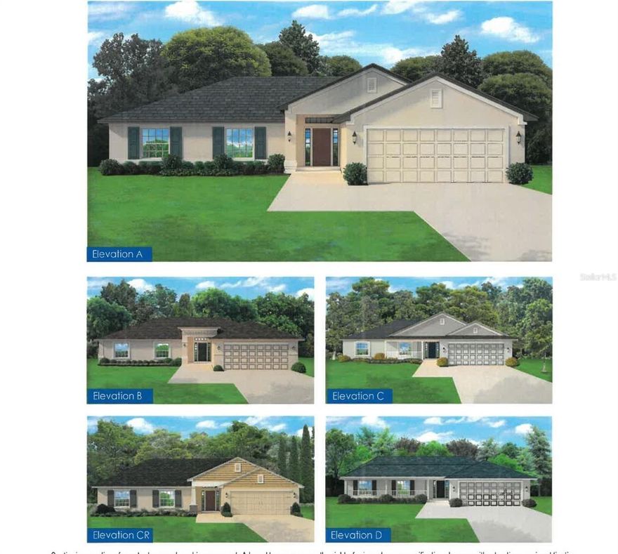 Under Construction. Under Construction. This spacious, new construction home offers 3 bedrooms, 2 baths, and a versatile den/study. Designed with a thoughtful split-bedroom layout, it's ideal for entertaining. The vaulted ceilings in the main living areas create an open and inviting atmosphere, complemented by a breakfast-bar kitchen, sprawling great room, and a private master suite. Special features include reverse osmosis water filtration in the kitchen, elegant vaulted ceilings, granite countertops, 5 1/4" decorative baseboards, and 5 panel doors throughout. Additional highlights include a spacious indoor laundry room, and ample walk-in closets with ventilated shelving. This brand-new home will be covered by a one-year builder warranty, a two-year systems warranty, and a 10-year structural warranty for added peace of mind! Only $1000 to get under contract, majority of closing costs paid with the use of a preferred lender!