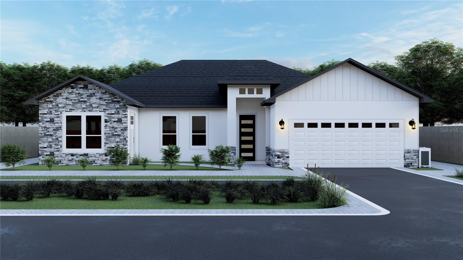 Under Construction. 3-Bedroom, 3-Bath Home with Private Guest Suite and Premium Design Features
This 3-bedroom, 3-bath home offers 1,507 sq. ft. of thoughtfully designed living space, combining style, function, and comfort. The master suite is generously sized with a barn door entrance to a luxurious his-and-hers bath featuring a large walk-in shower. Bedroom 2 includes its own private bath and separate entrance—ideal for guests, extended family, or an in-law suite. A third full bath serves visitors and the third bedroom.
The open-concept design boasts 9-foot ceilings throughout, soaring up to 13 feet with cathedral truss ceilings for a spacious, elegant feel. Multiple closets are conveniently placed in the living room, along with a walk-in pantry for extra storage.
Interior Highlights:
Vinyl LVP flooring throughout
Ceramic tile in the laundry and on bathroom walls
Walk-in laundry closet with sink
Solid surface counters & solid wood cabinets
Stainless steel appliances: Dishwasher, Electric Water Heater, Microwave, Range, Refrigerator
Split bedroom design with privacy for guests or family
Double-pane windows for efficiency
Ceiling fans, tray ceilings, and cathedral ceilings
Exterior Features:
Striking “old money” look with white exterior, black roof and soffits
Faux stone façade for added character
Gabled roofline with siding detail by the garage for a premium finish
Covered patio and spacious outdoor living area
SOD lawn with driveway and walkway to in-law suite entry (pavers and landscaping not included)
Special Offer: Builder will provide $5,000 in concessions with any contract submitted before home completion.
Call the listing agent today to schedule your showing appointment—slots are filling up fast! A home design built with your family in mind.
? Home site next door will also be available—ask for details!