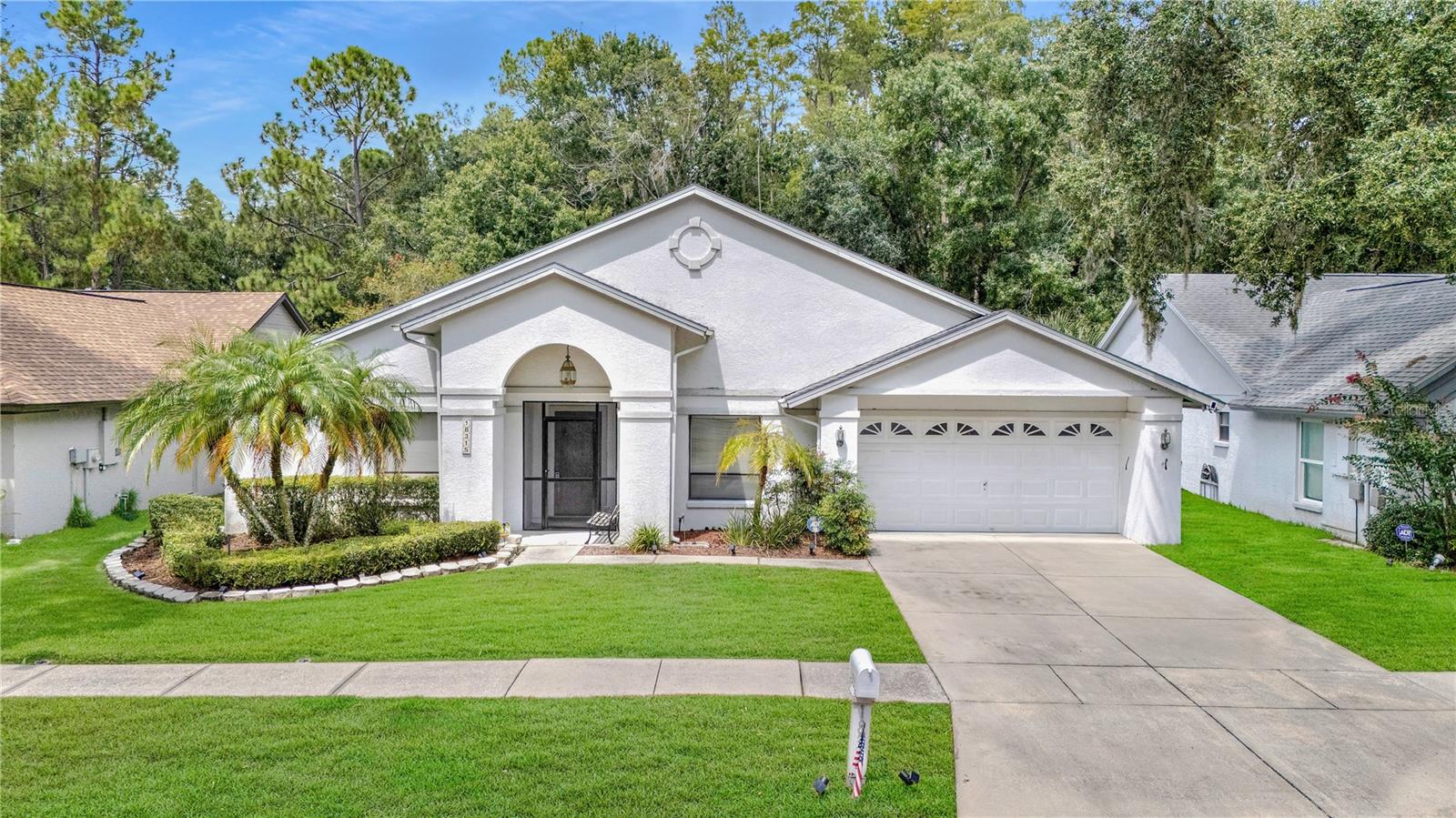 Discover one of the best-priced homes in the highly sought-after community of Pebble Creek! This 3-bedroom, 2-bath home features a private pool, lush tropical landscaping, and no rear neighbors for ultimate privacy. The home also includes a two-car garage and beautifully remodeled bathrooms that add a touch of modern elegance.
Pebble Creek is a popular neighborhood offering incredible amenities you would expect to find only in higher-priced communities, including a championship golf course, clubhouse, community pool, multiple tennis courts, basketball and volleyball courts, baseball field, three playgrounds, fishing ponds, a dog park, fitness trail, and a spacious community center. The quarterly fee conveniently covers exterior painting, lawn maintenance, and more, allowing you to enjoy a low-maintenance lifestyle.
Don’t miss this opportunity—make this beautiful home yours today and start enjoying Pebble Creek!* All Information Is Deemed Accurate - Buyer & Agent To Confirm *